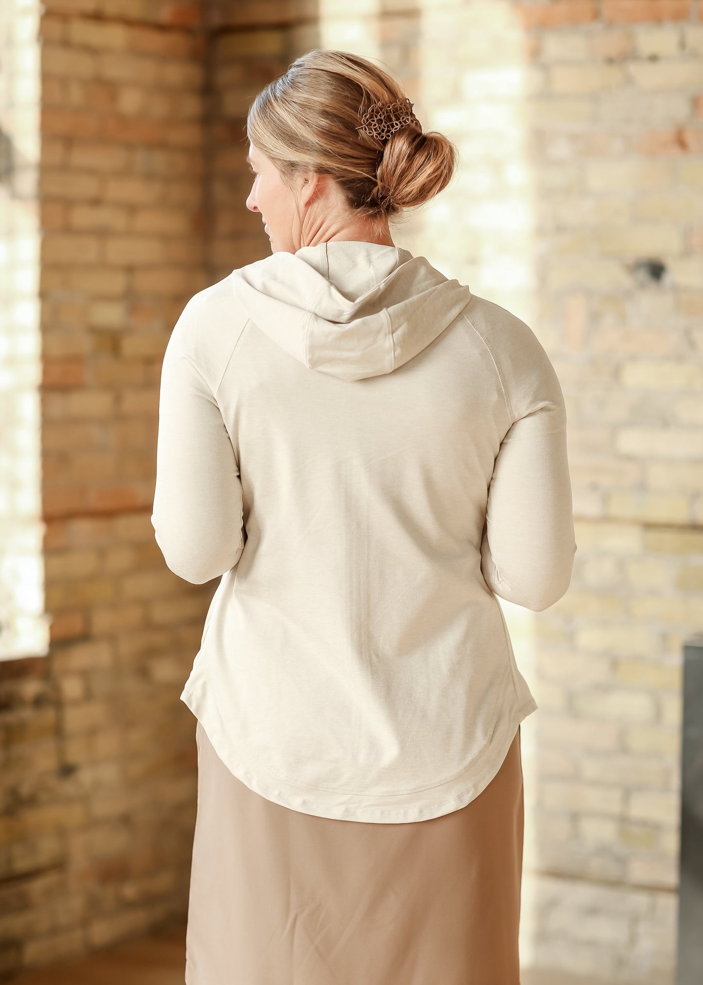 Thread & Supply® Mariya Full Zip Long Sleeve Hoodie Jacket