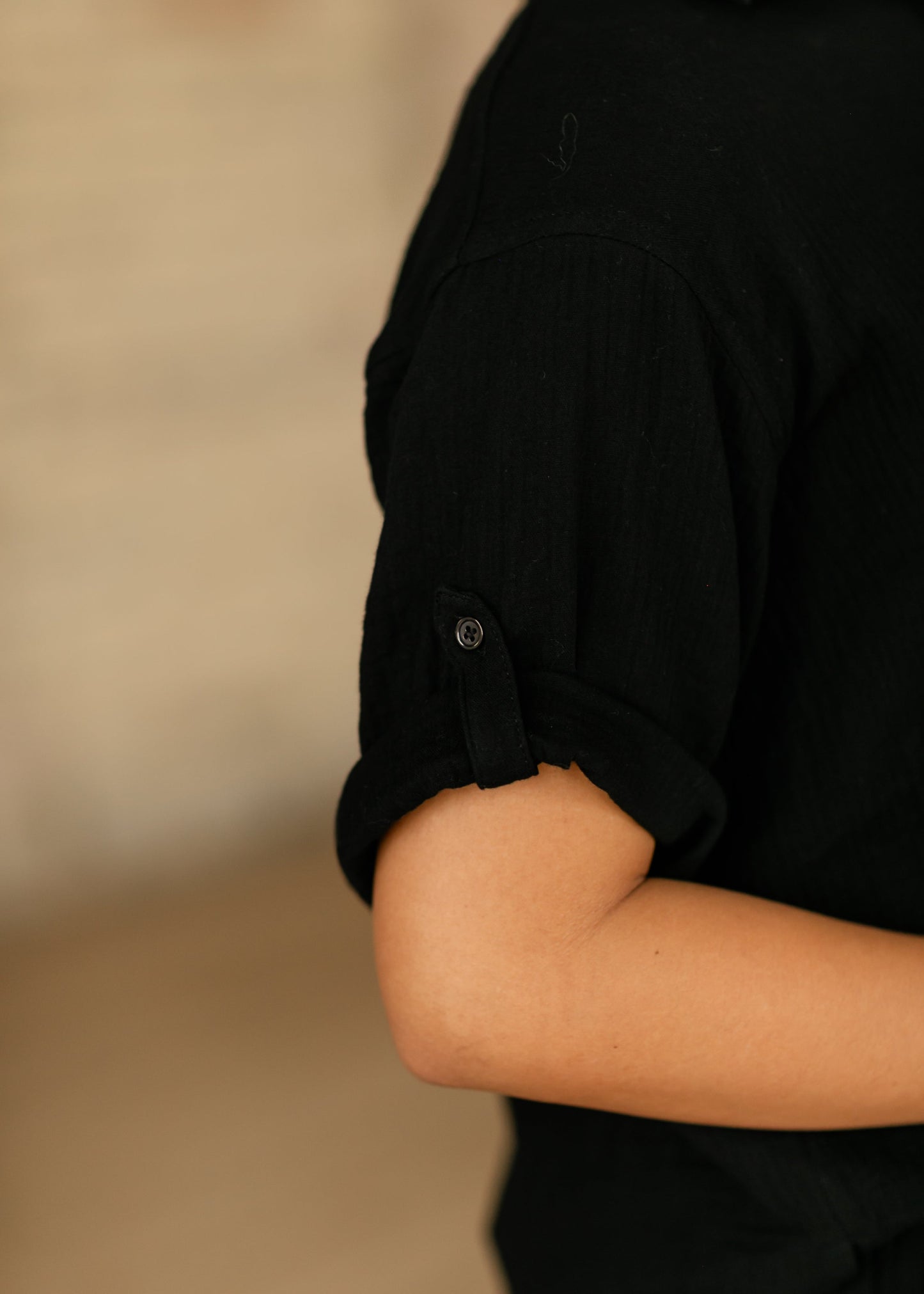 Marlaina Cotton Gauze Button Up Top & Skirt Set - FINAL SALE