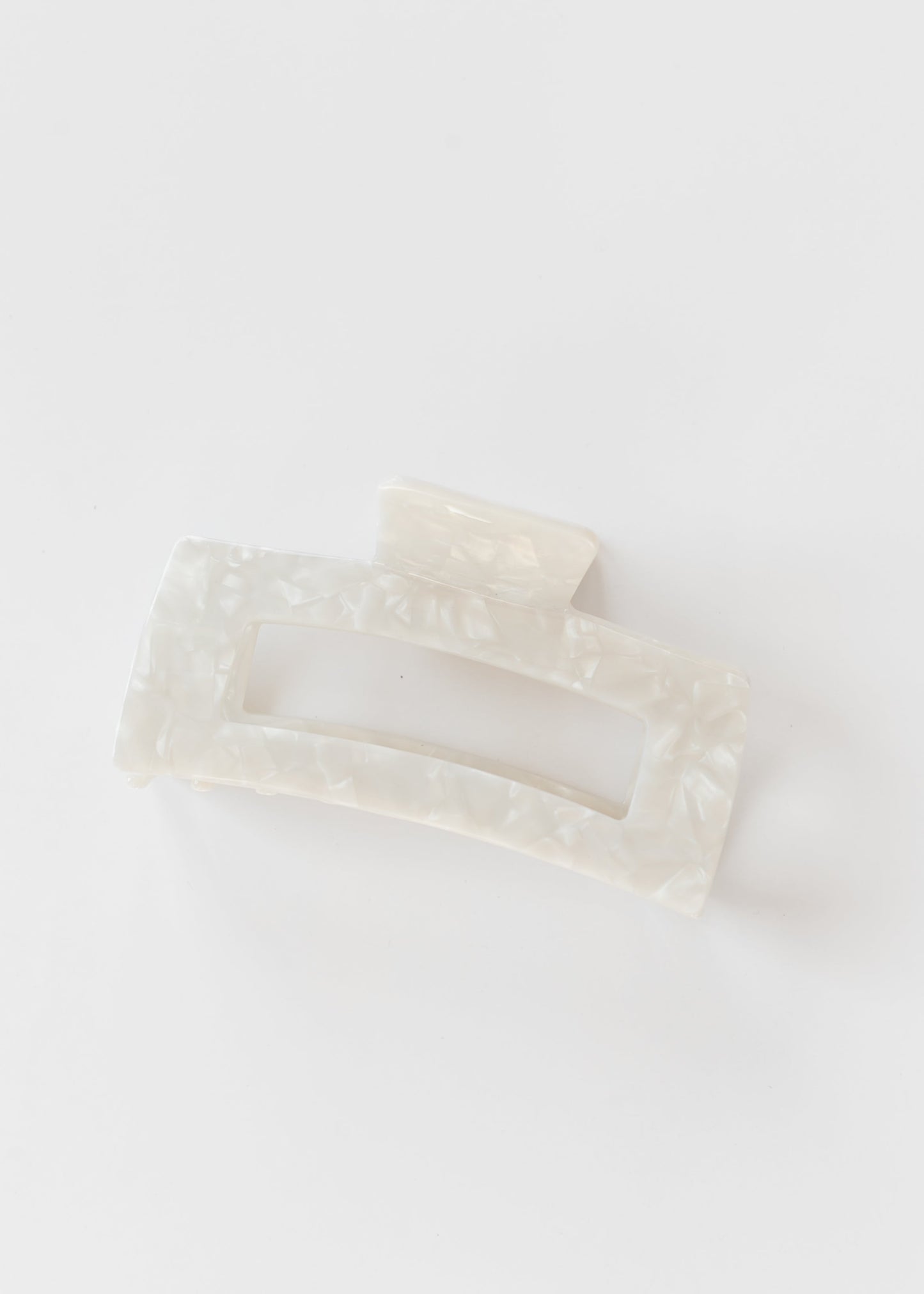 Pixie Woo Marshmallow Extra Large Claw Clip
