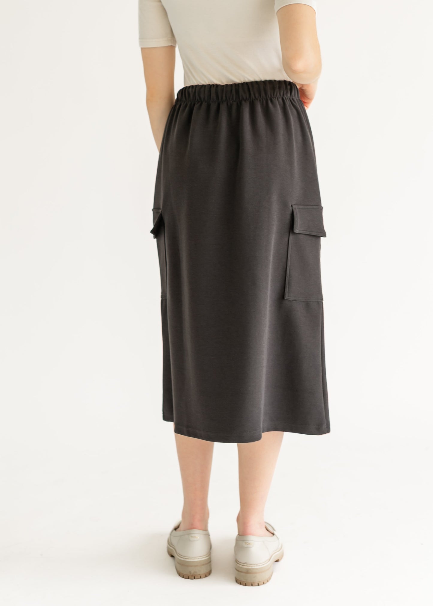 Mazie Midi A-line Cargo Skirt - FINAL SALE