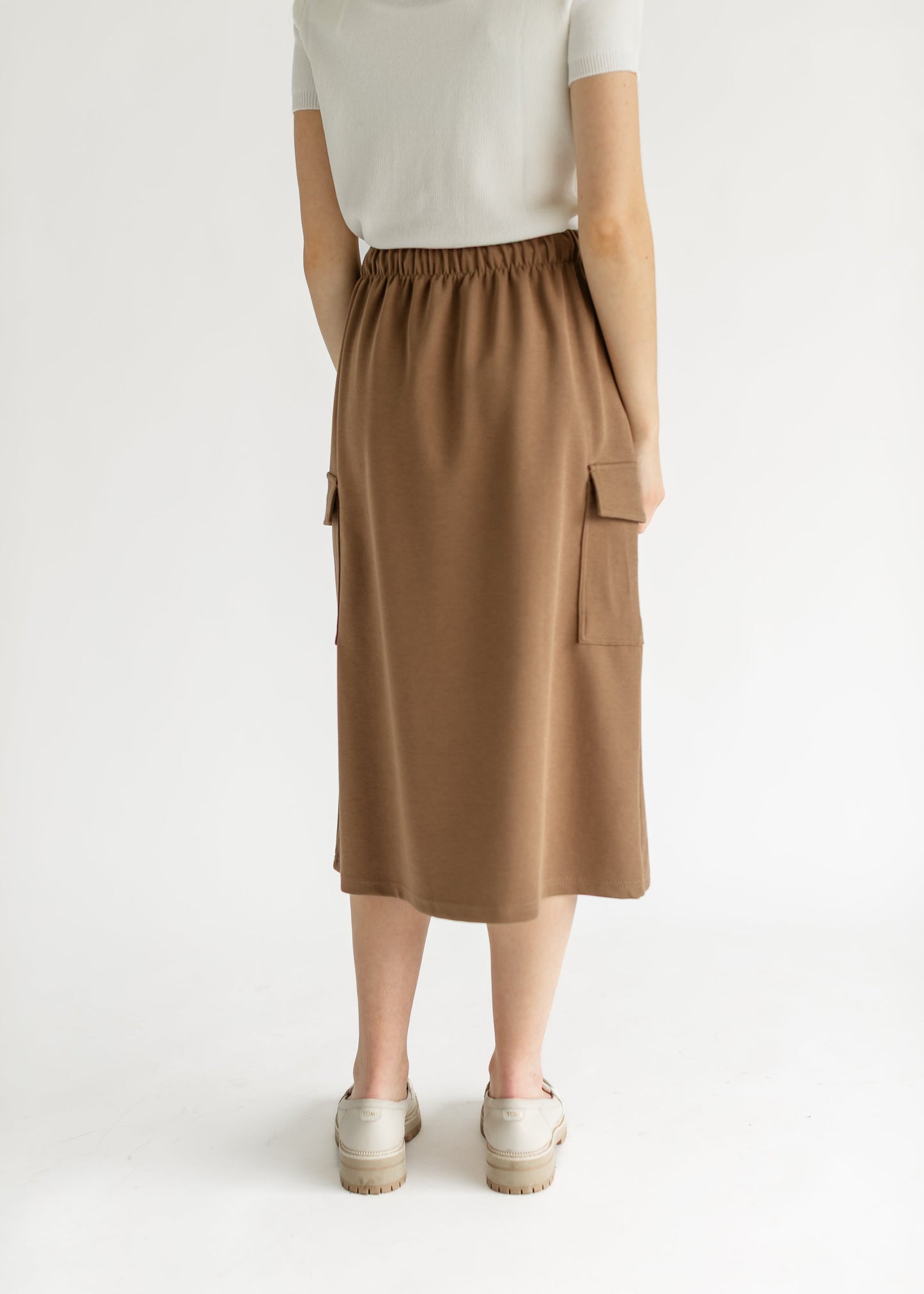 Mazie Midi A-line Cargo Skirt - FINAL SALE