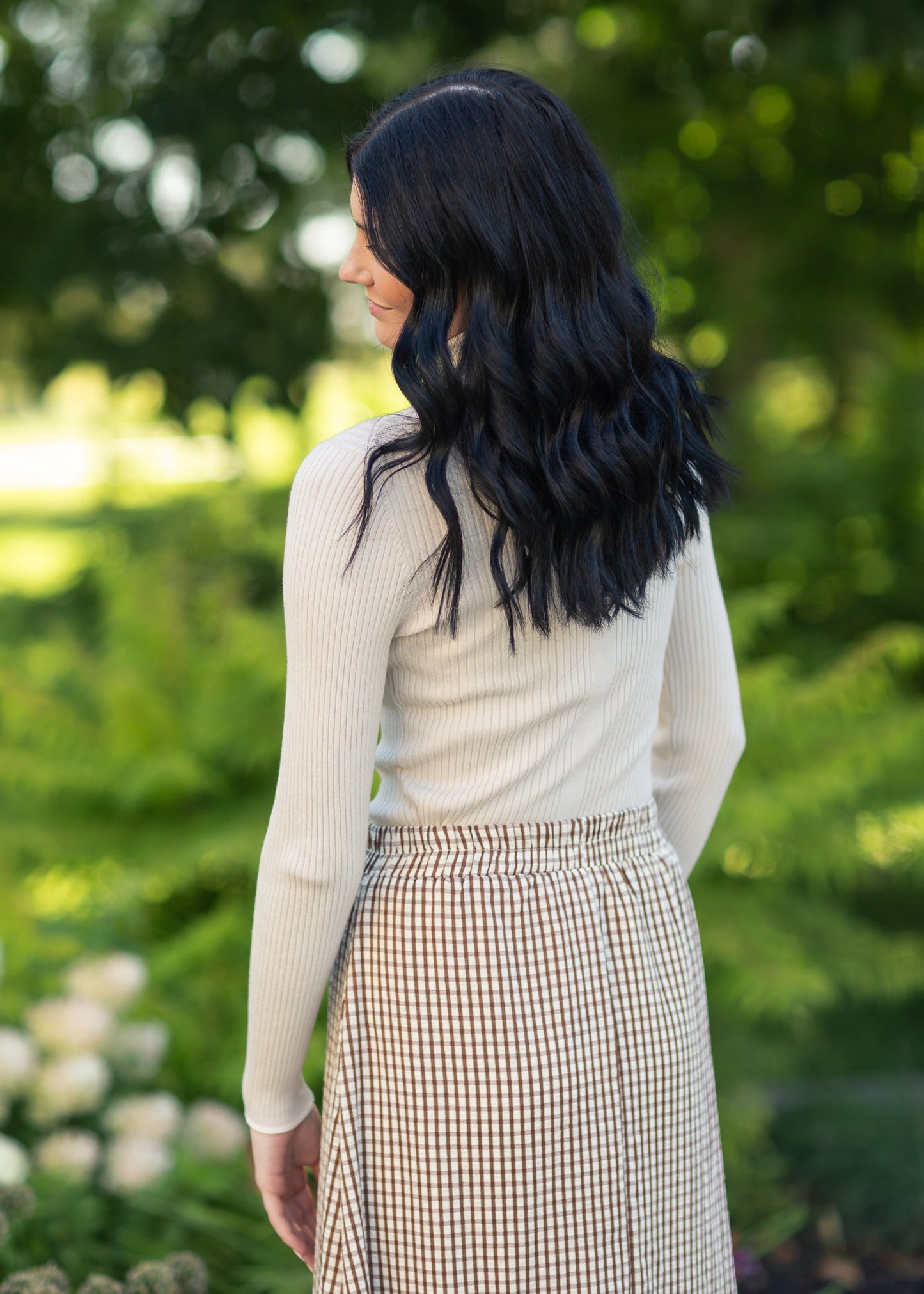 McKenna Gingham Maxi Skirt - FINAL SALE