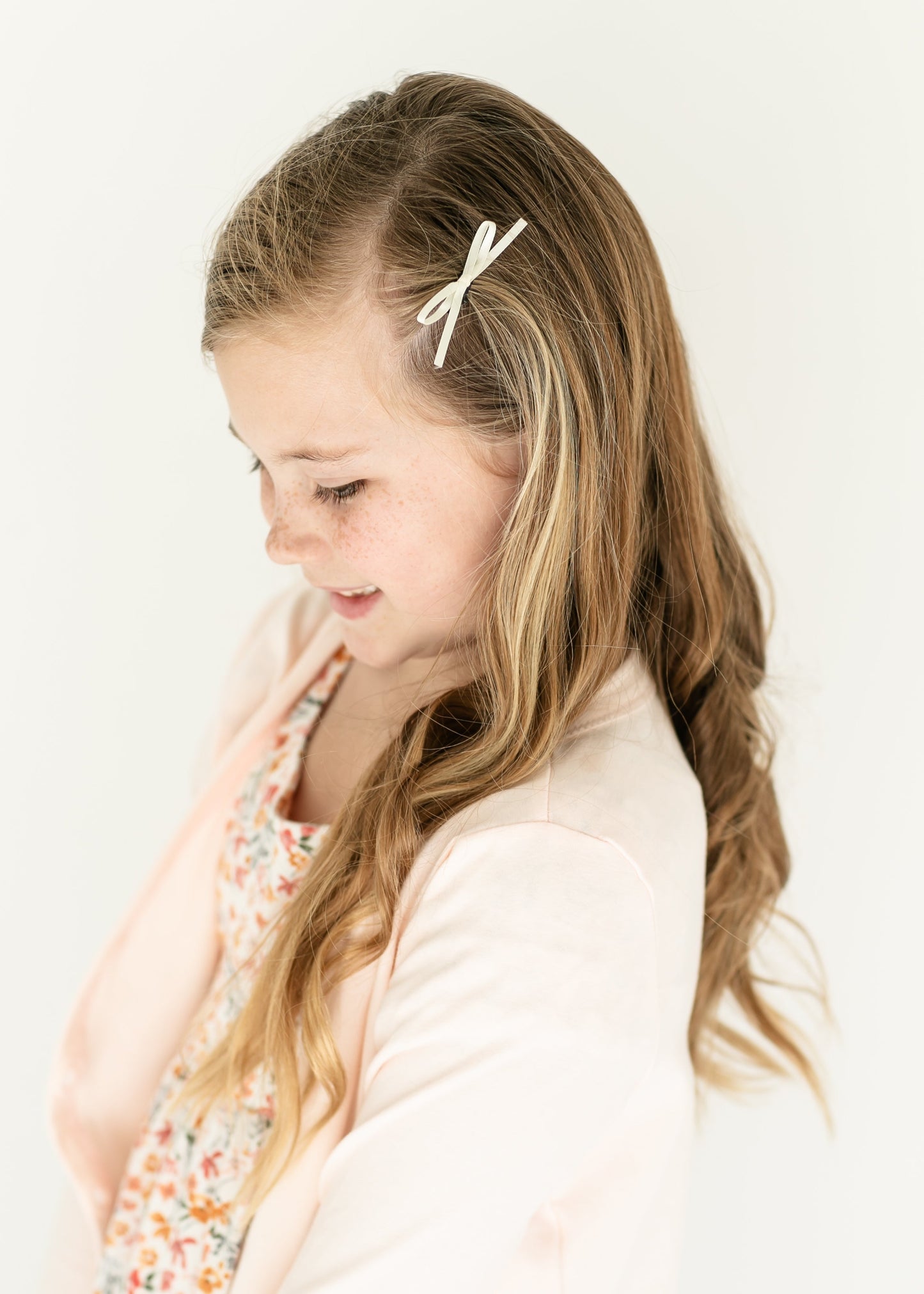 Mini Bow Clip 6pc