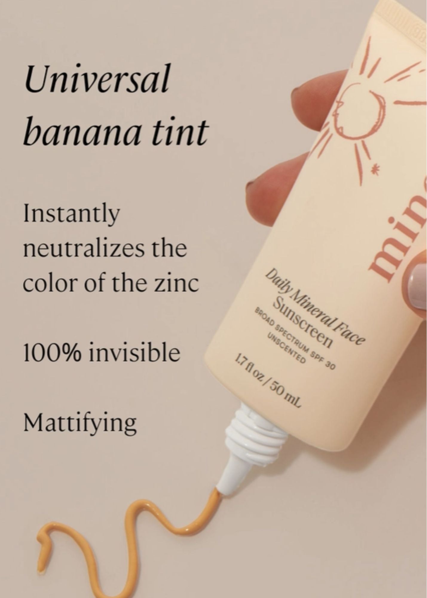 Minori® Daily Mineral Face Sunscreen
