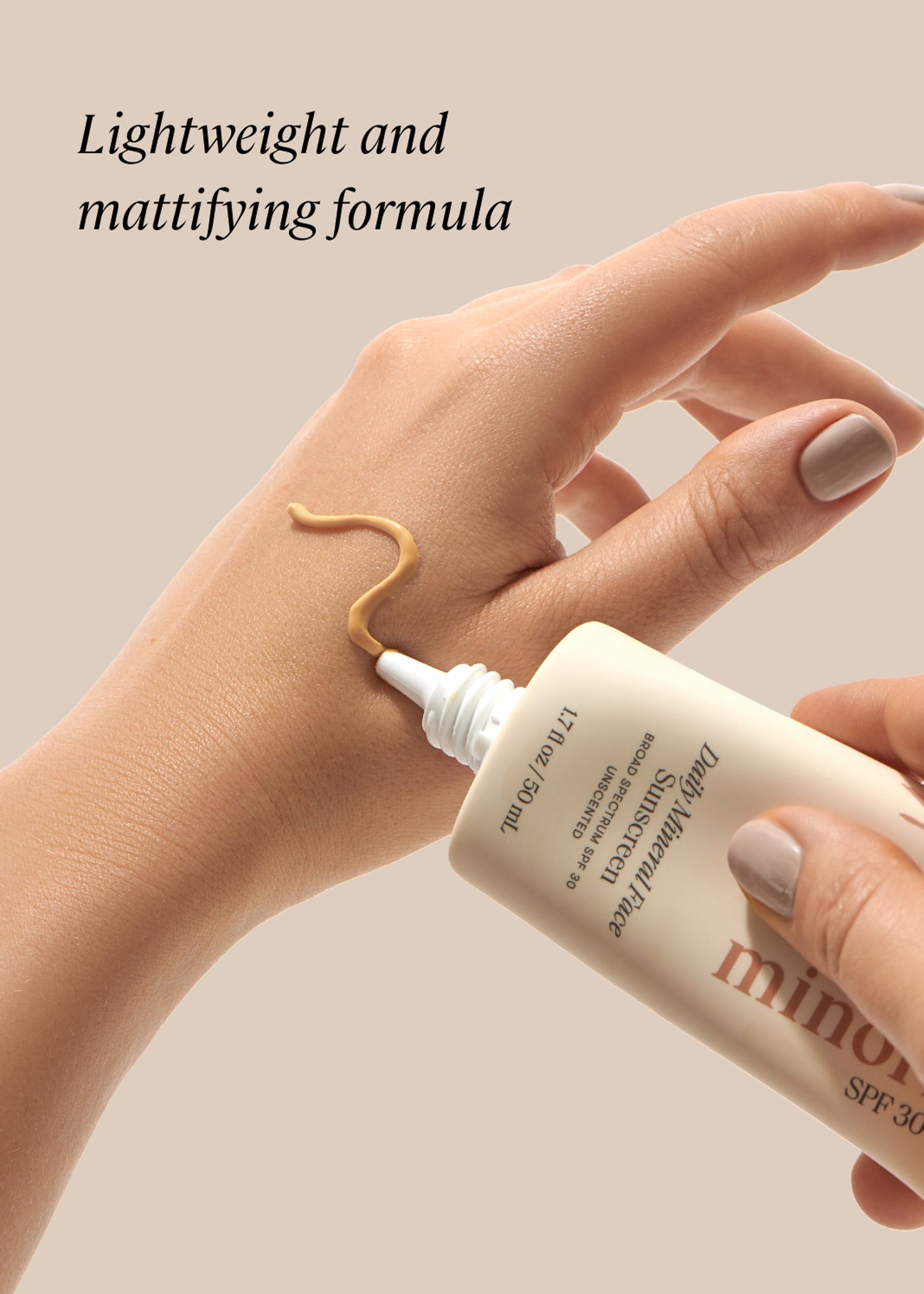 Minori® Daily Mineral Face Sunscreen