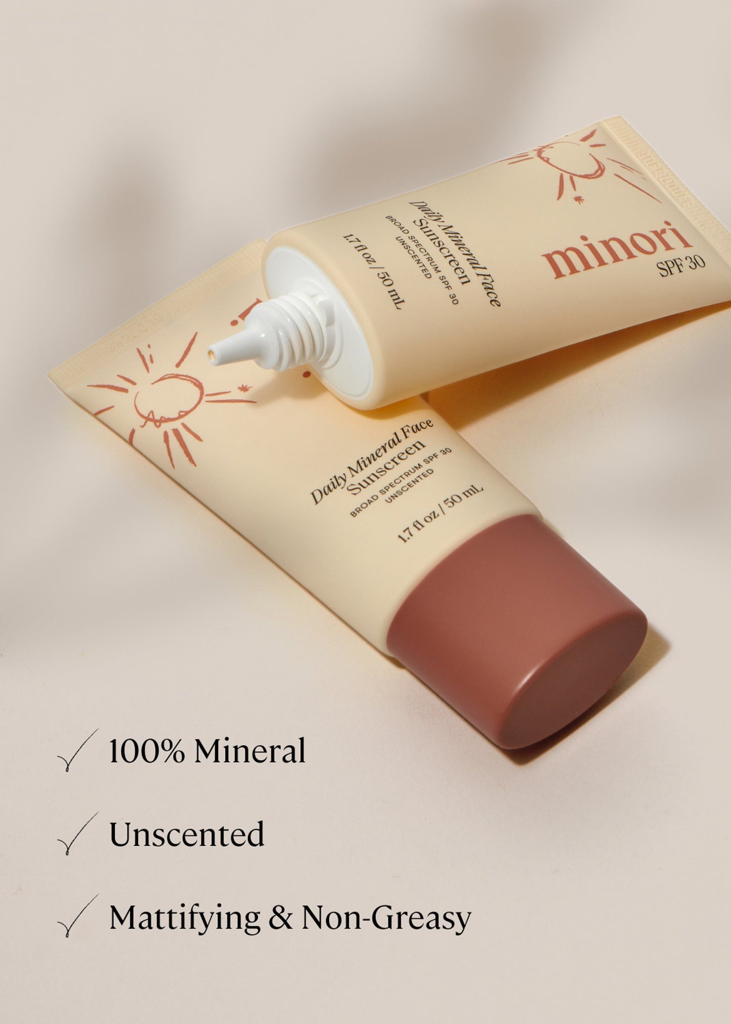 Minori® Daily Mineral Face Sunscreen