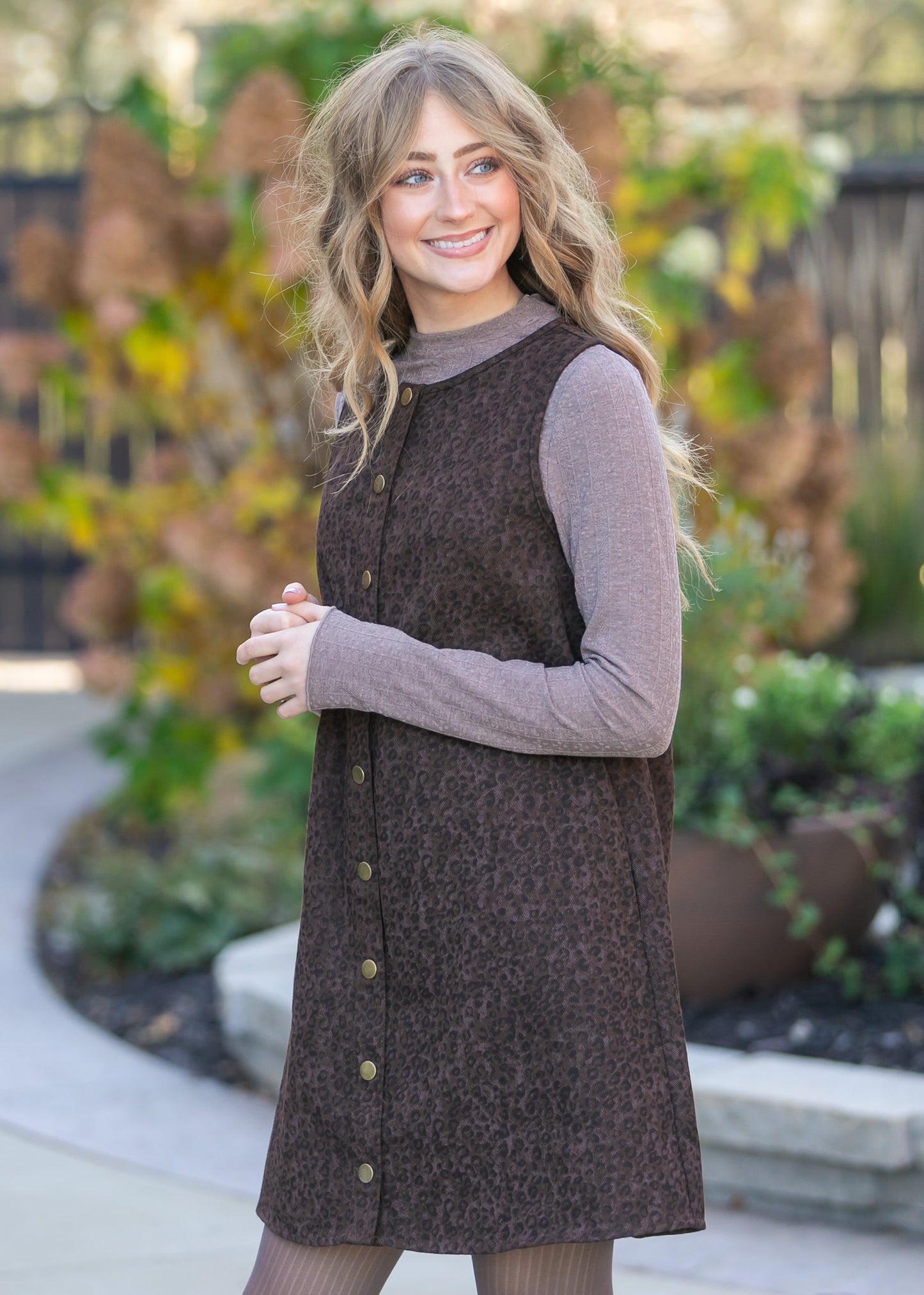 Mock Neck Long Sleeve Top