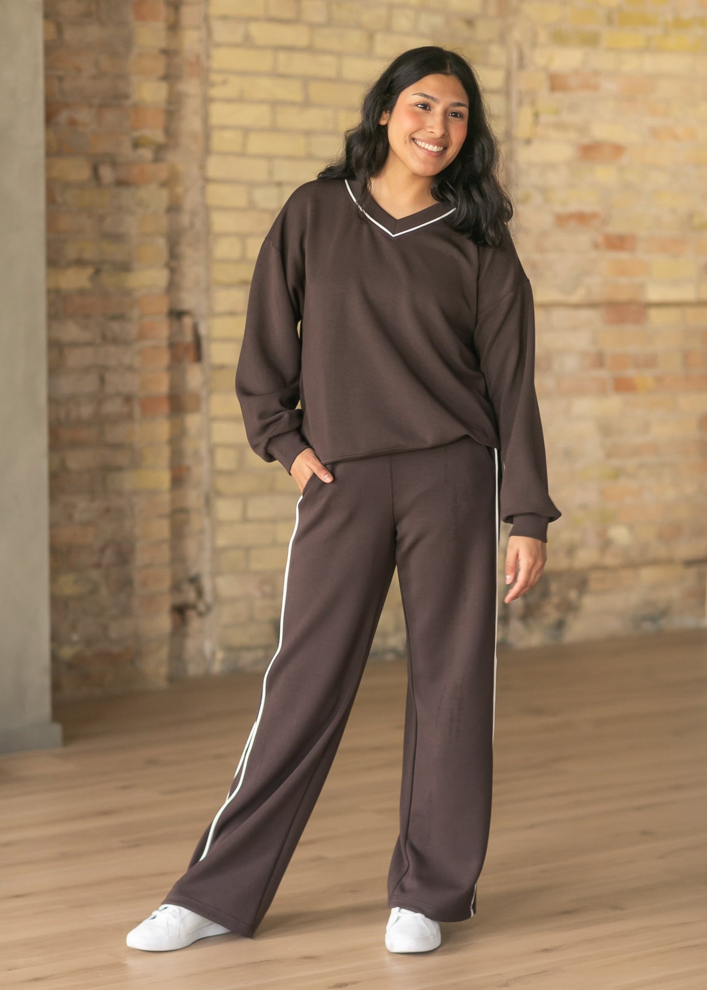 Modal Scuba Two Stripe Pants - FINAL SALE