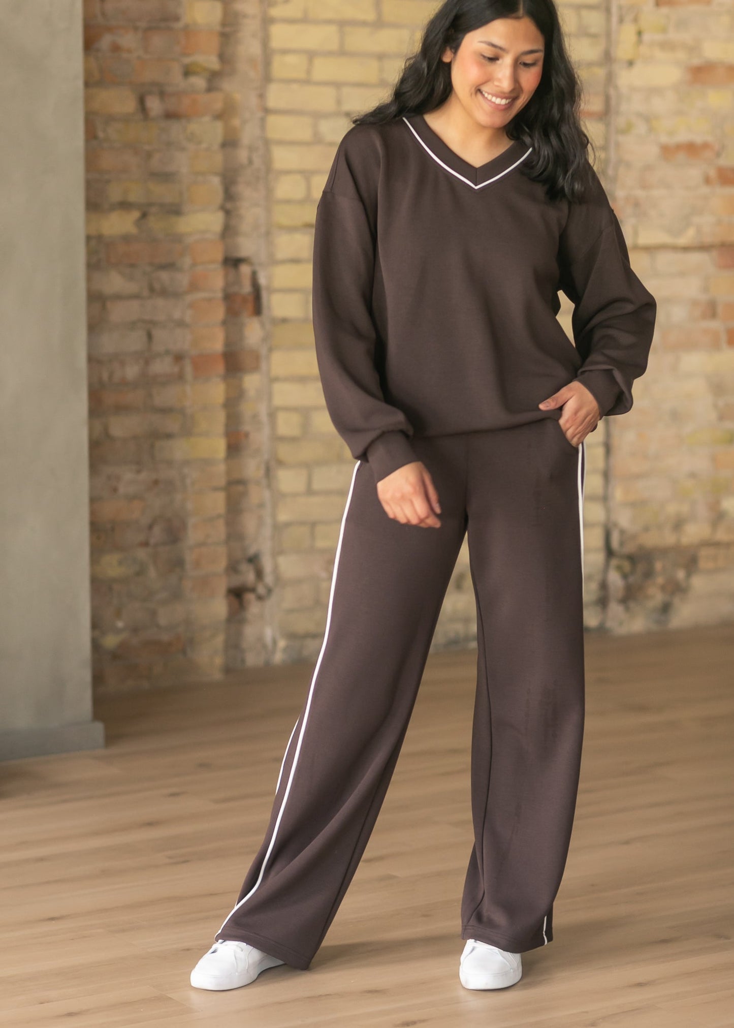 Modal Scuba Two Stripe Pants - FINAL SALE
