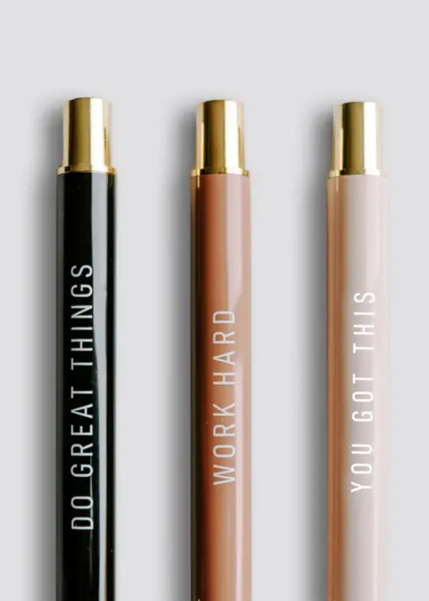 Motivational Metal Pen Set