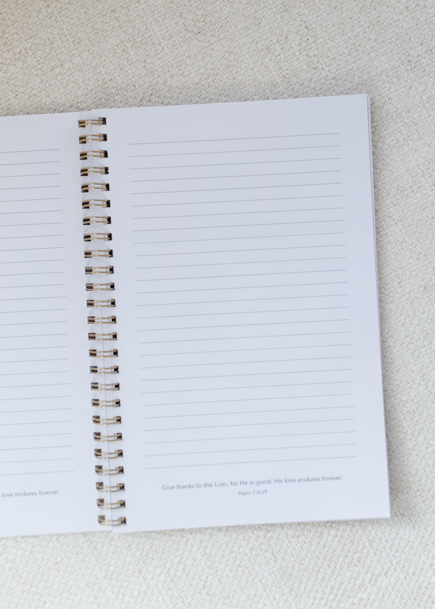 My Grace Is Sufficient Floral Spiral Notebook