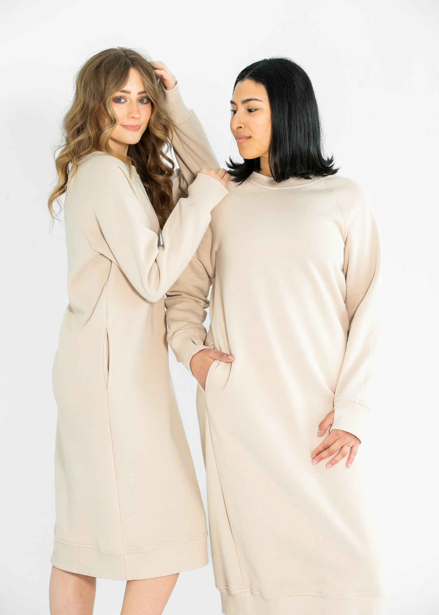 Nova Crewneck Sweatshirt Dress - FINAL SALE