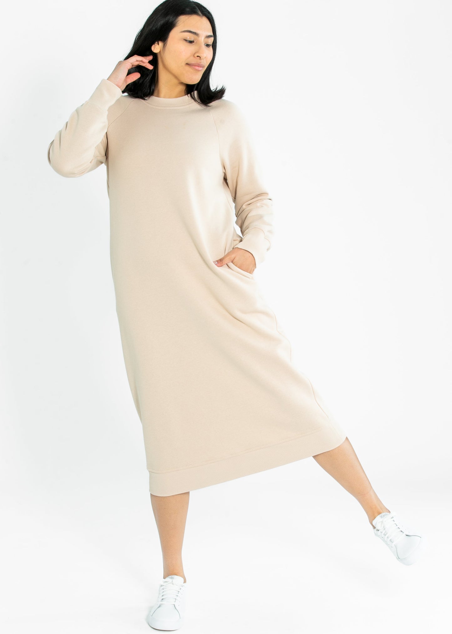 Nova Crewneck Sweatshirt Dress - FINAL SALE