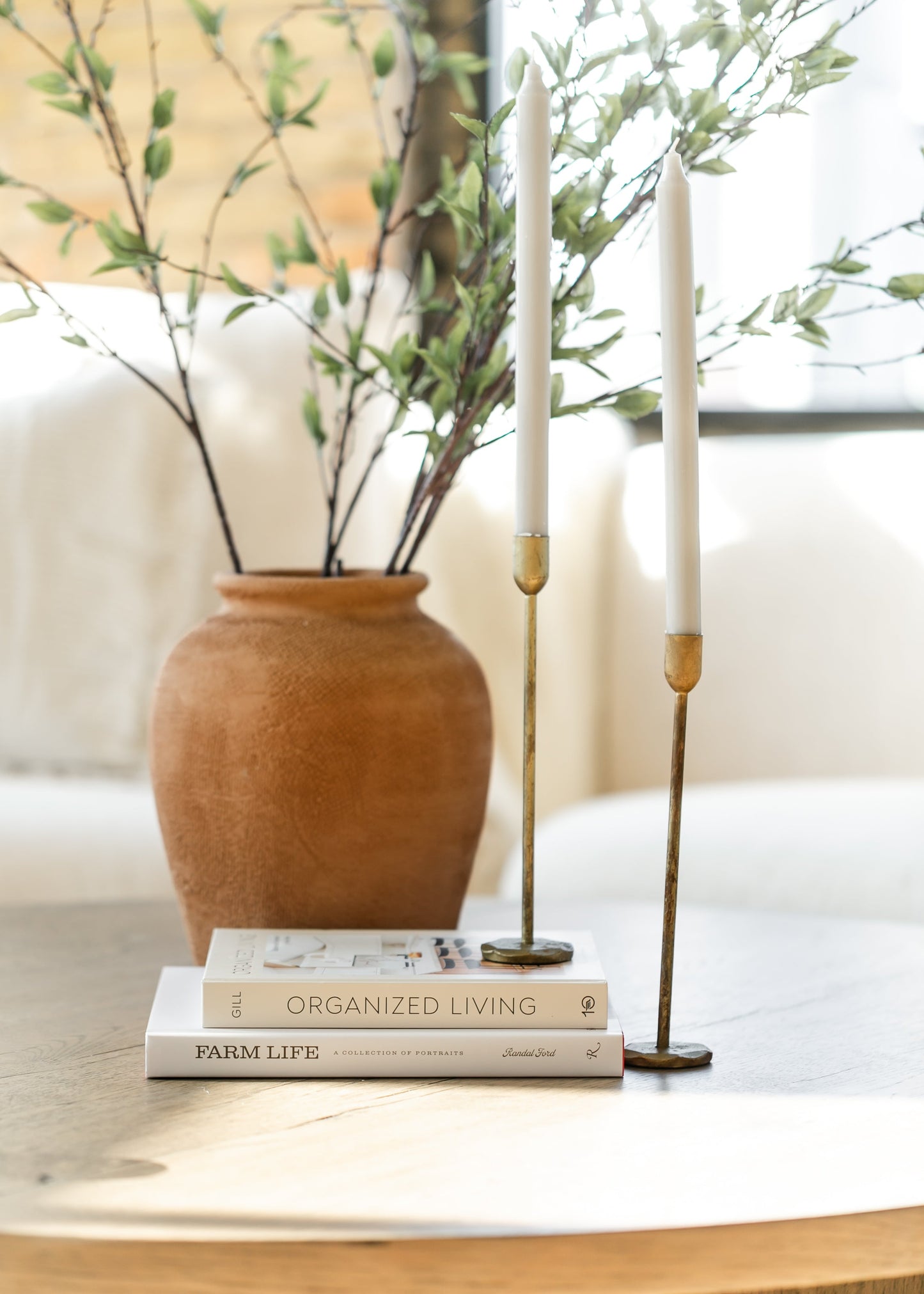 Old Brass Candle Holder - FINAL SALE