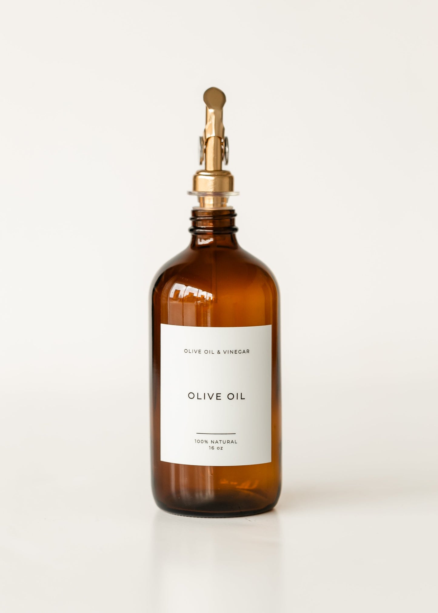 Olive Oil Glass Amber Bottles - FINAL SALE
