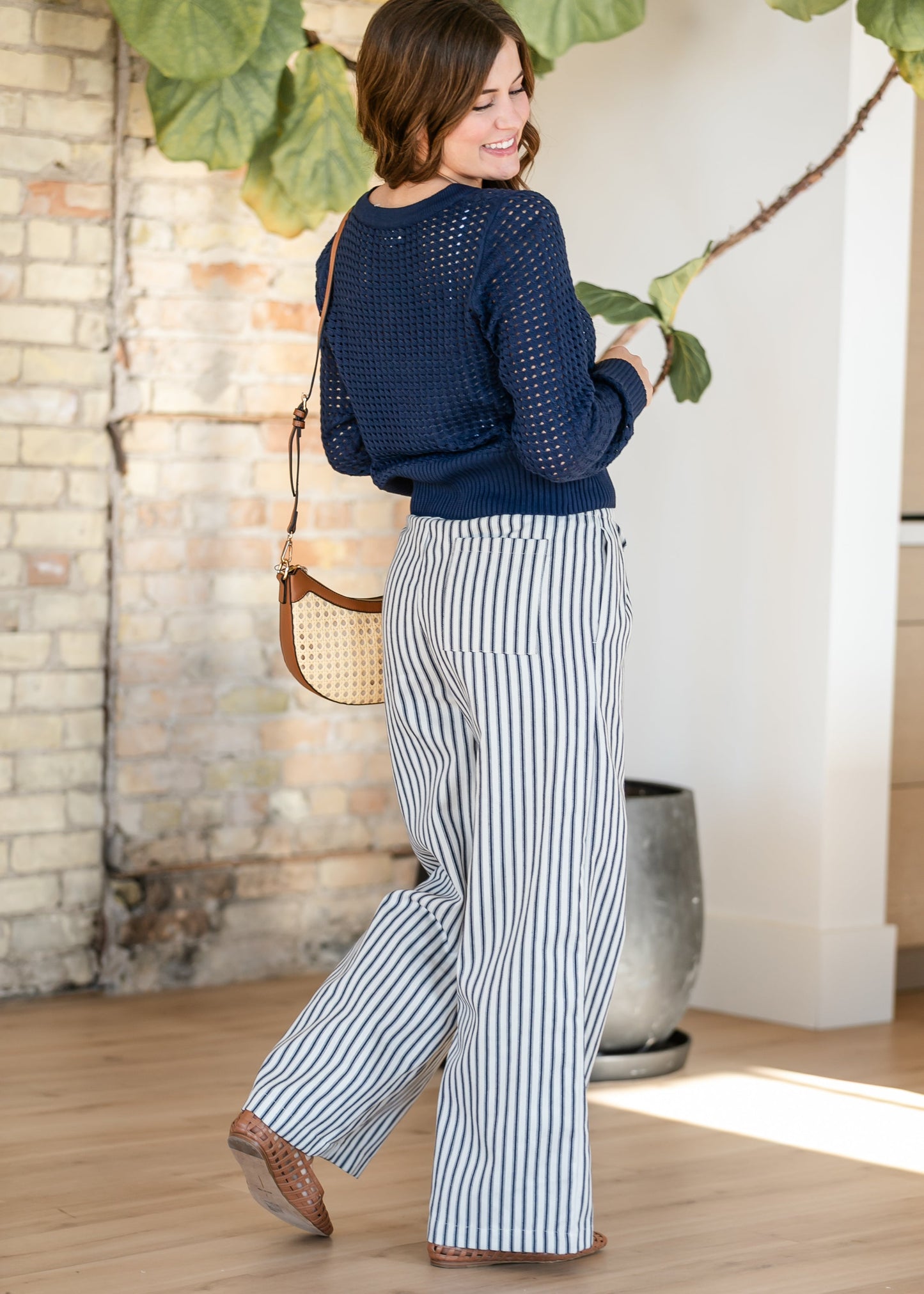 Open Cable Knit Cardigan