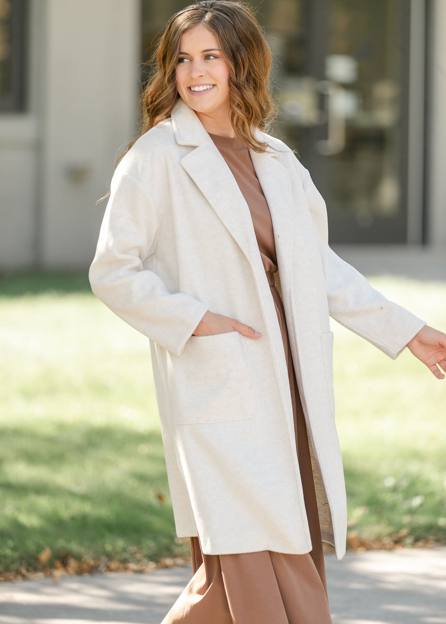 Out of Town Open Front Coat