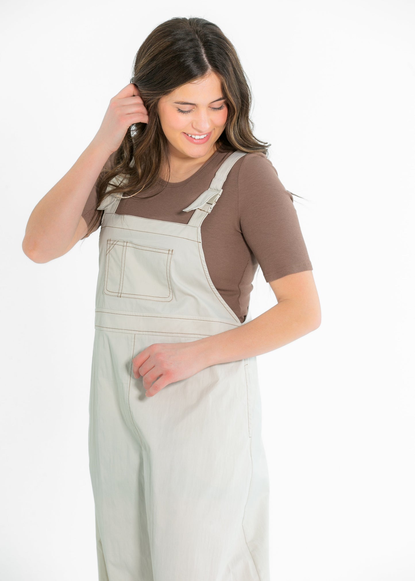 Overall Jumper Stone Wash Maxi Dress - FINAL SALE