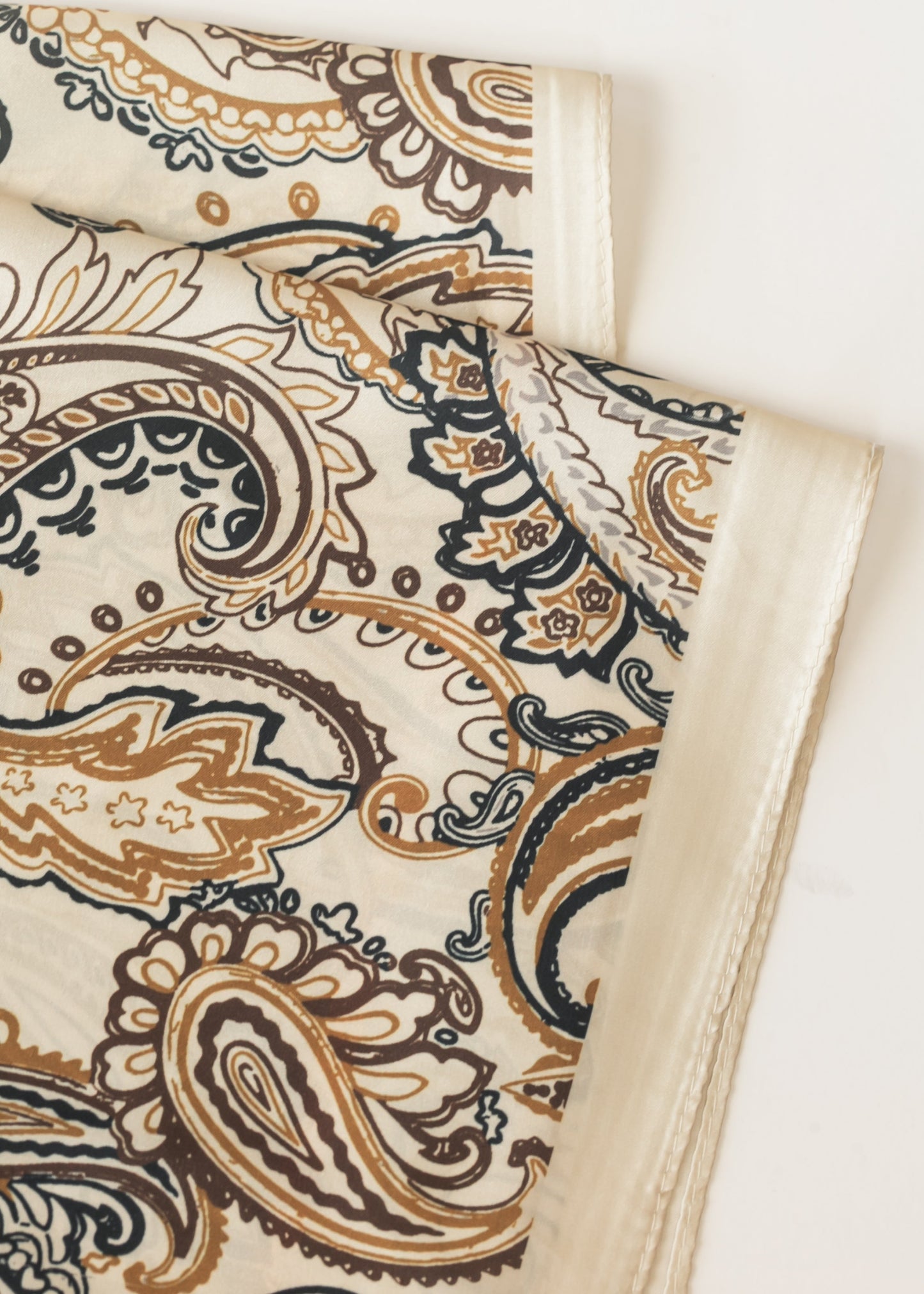 Paisley Printed Silky Bandana