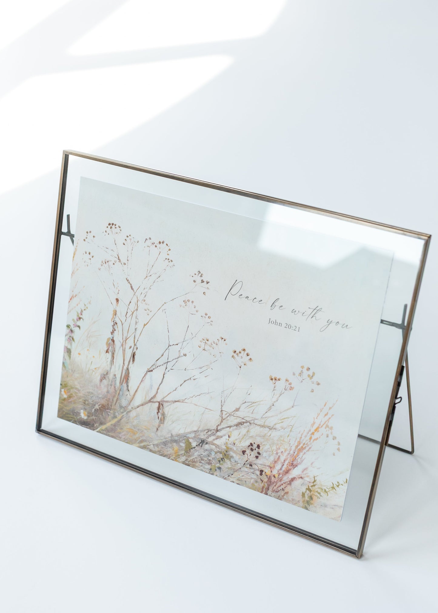 Peace Be With You Christian Art Print - FINAL SALE