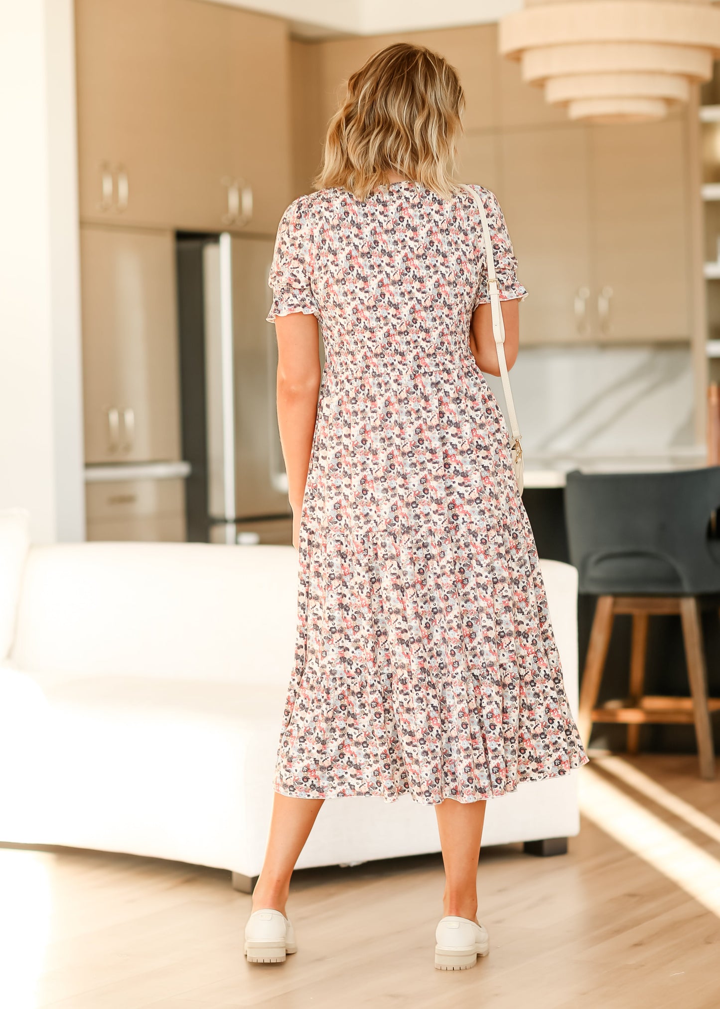 Penelope Floral Midi Dress - FINAL SALE