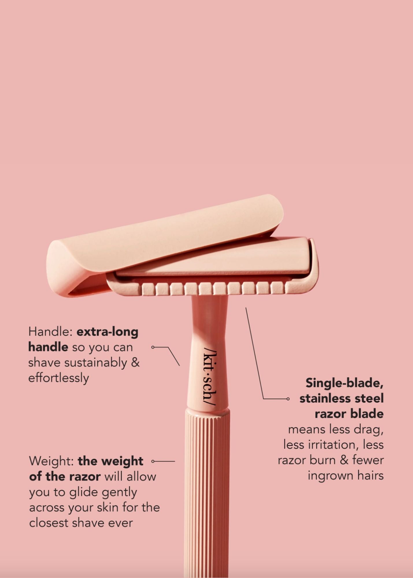 Kitsch™ Perfect Glide Safety Razor