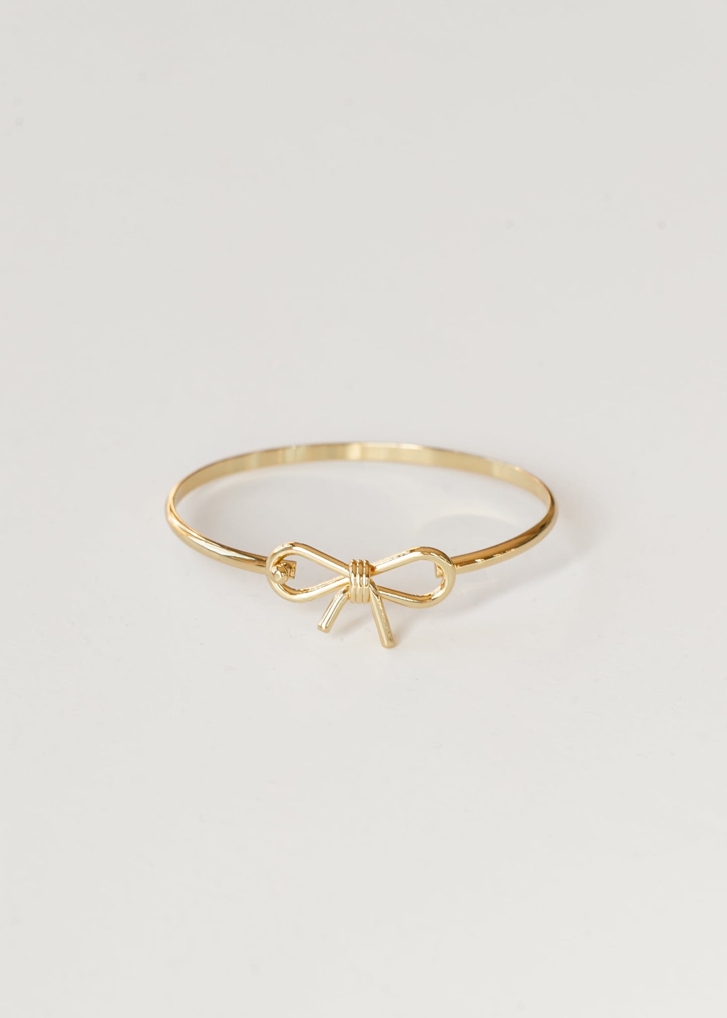 Petite Bow Bangle Bracelet