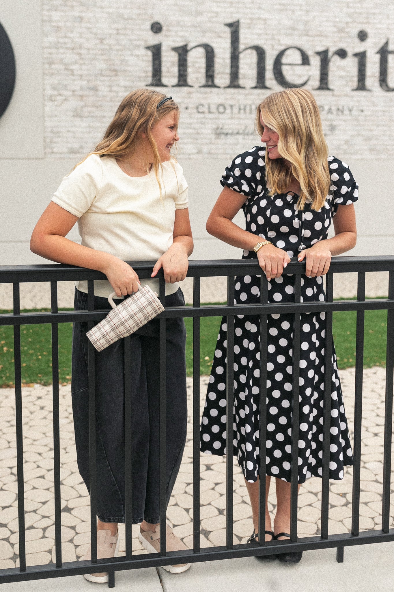 Polka Dot Flare Midi Dress - FINAL SALE