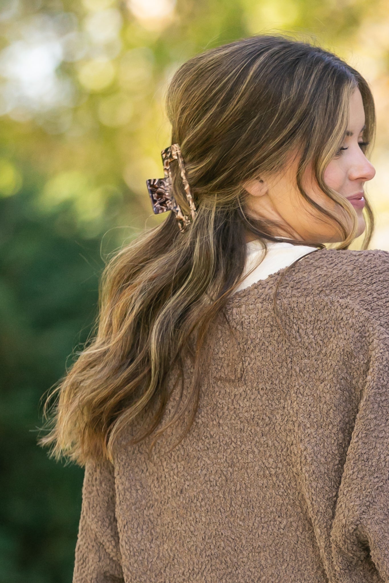 Popcorn Knit Open Front Cardigan - FINAL SALE