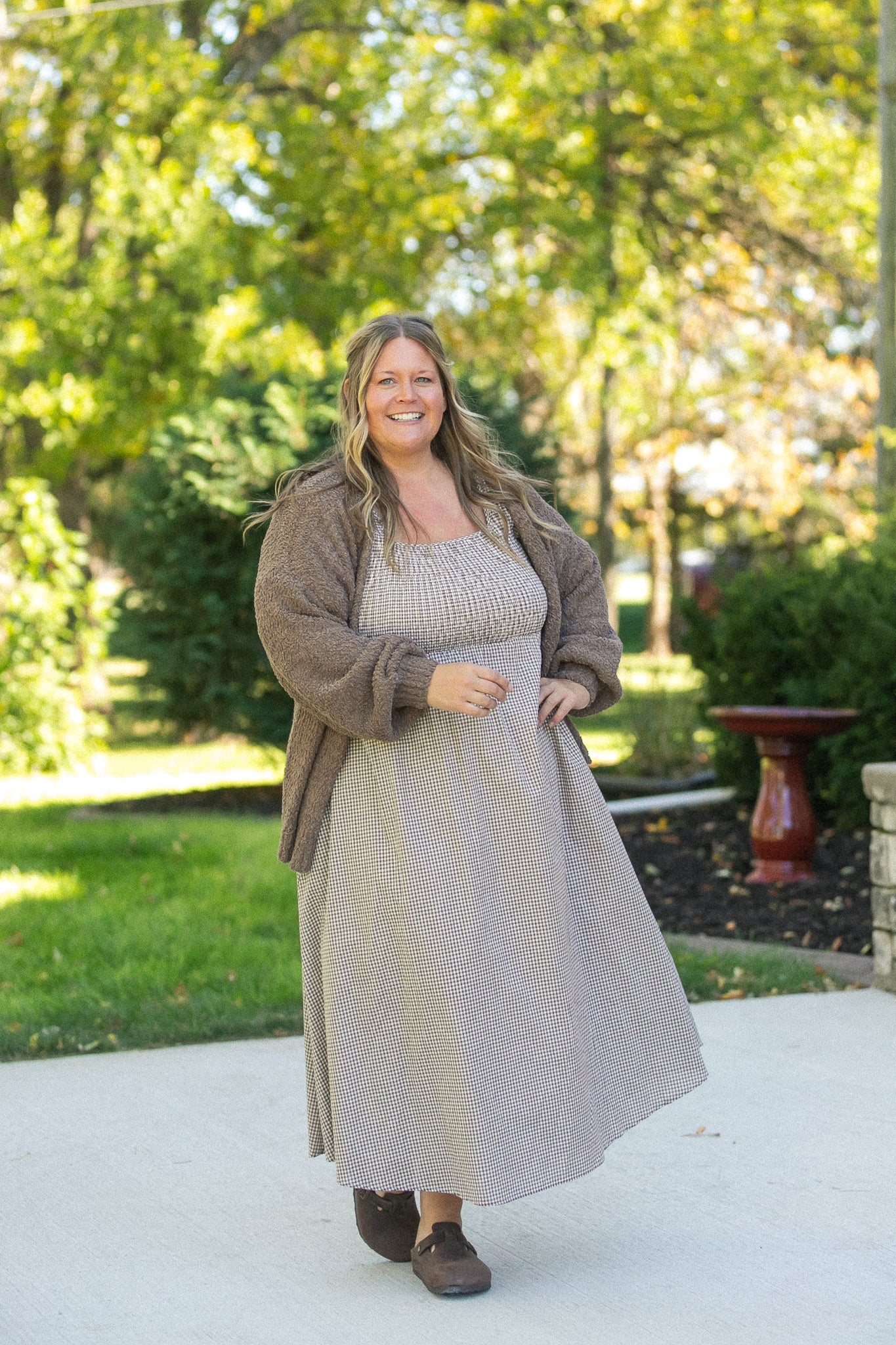 Popcorn Knit Open Front Cardigan - FINAL SALE