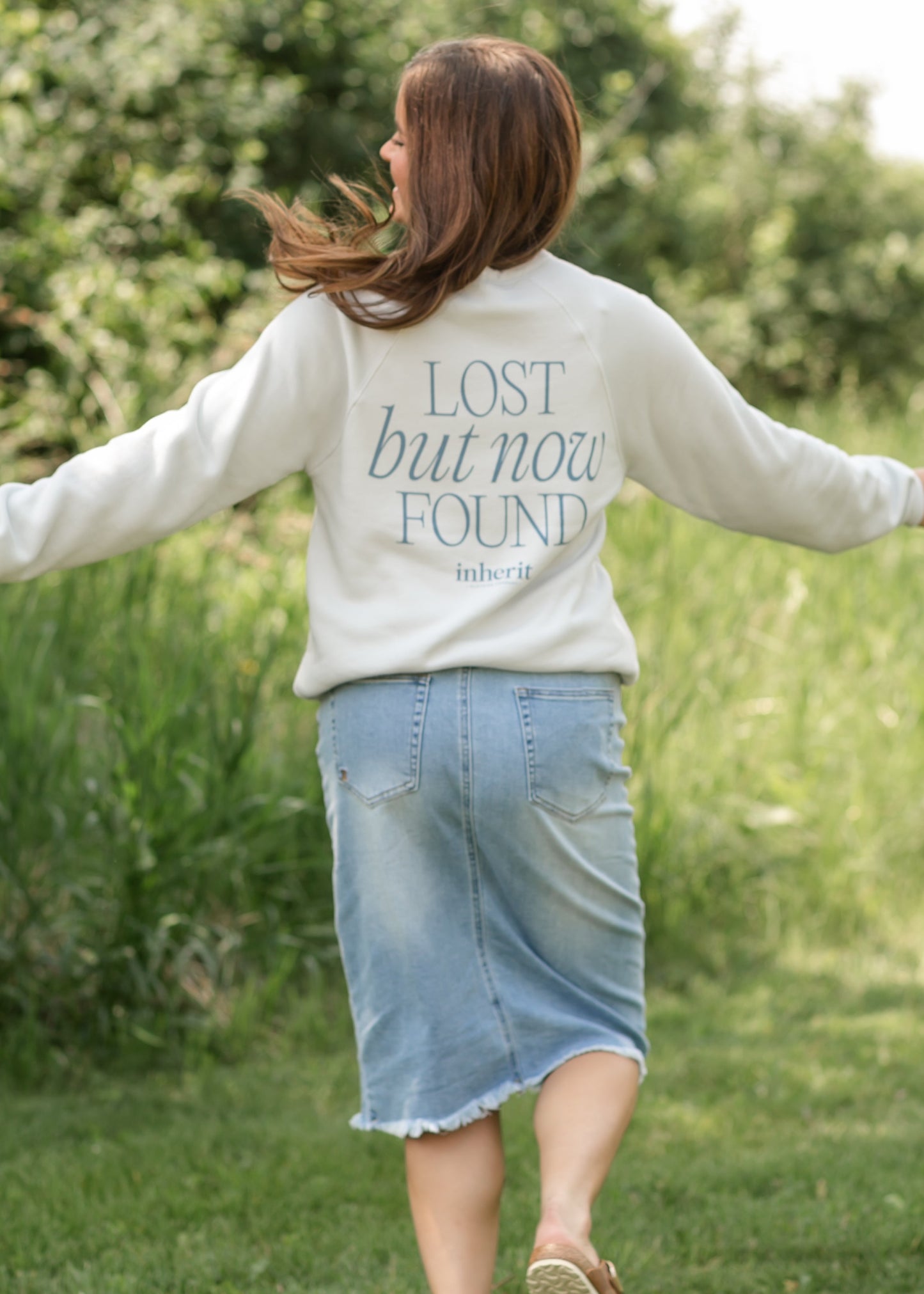 Inherit Renew Christian Graphic Sweatshirt - FINAL SALE