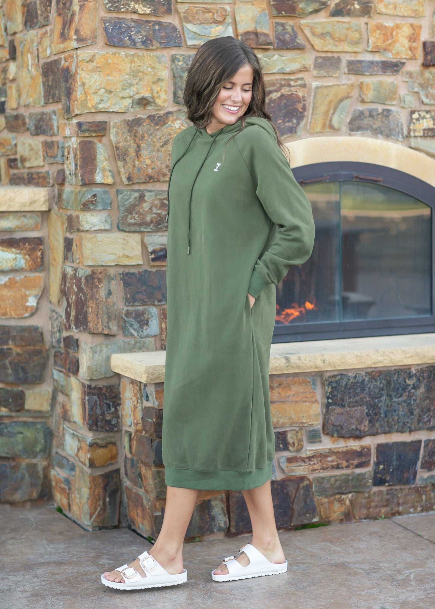 Scout Long Hooded Sweatshirt Dress - FINAL SALE