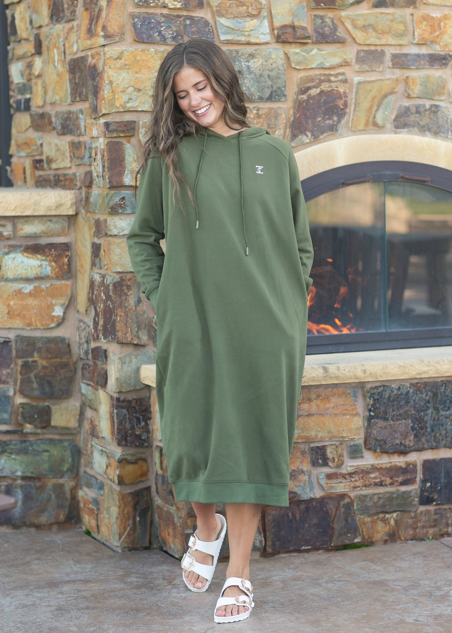 Scout Long Hooded Sweatshirt Dress - FINAL SALE