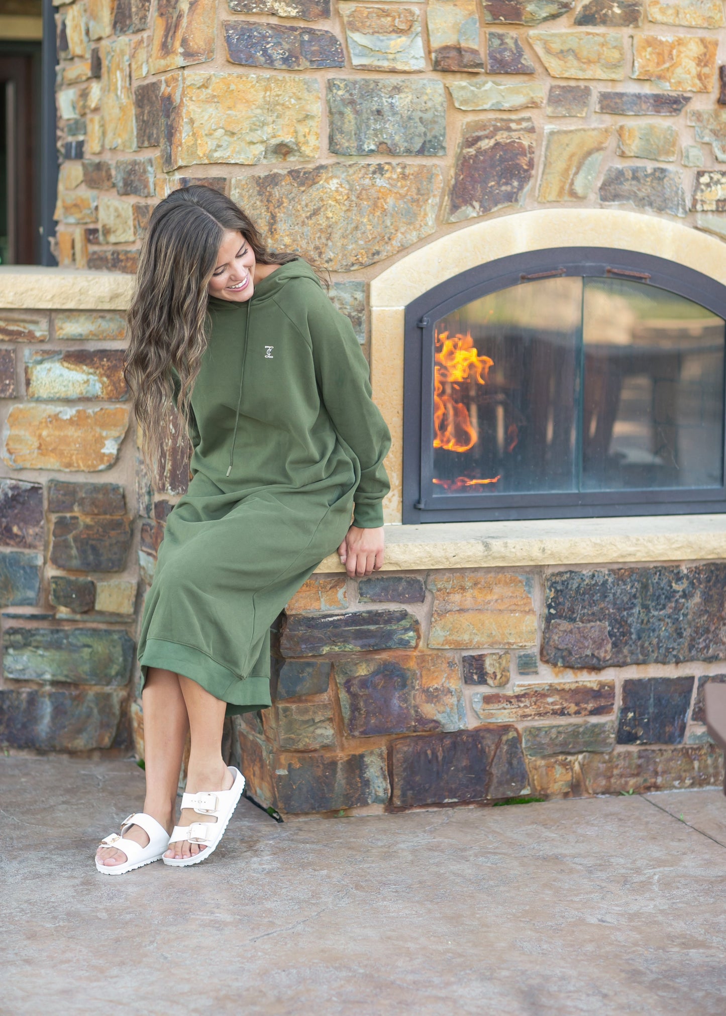 Scout Long Hooded Sweatshirt Dress - FINAL SALE