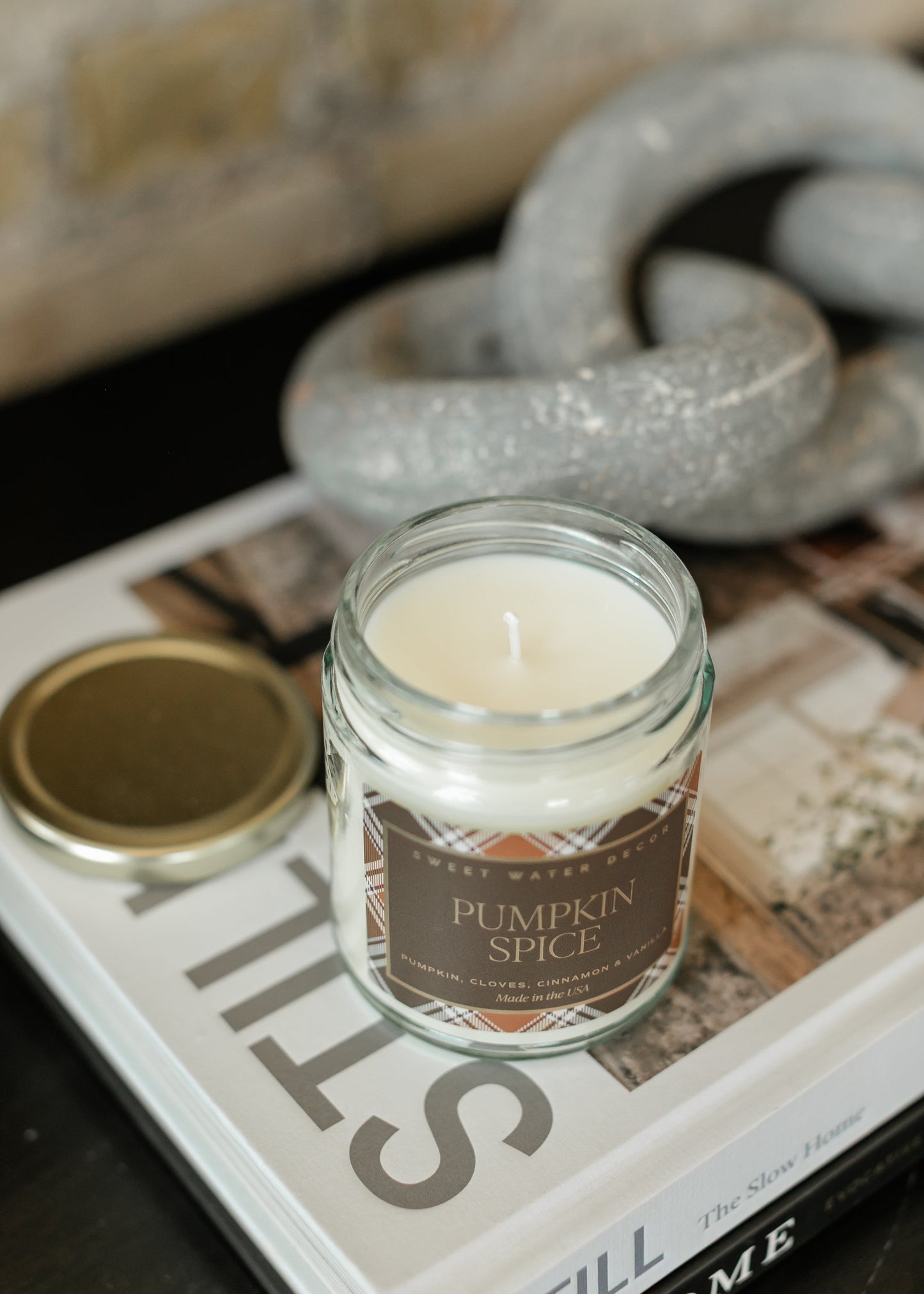 Pumpkin Spice 9 oz Soy Candle - FINAL SALE