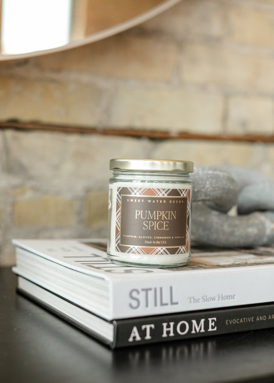Pumpkin Spice 9 oz Soy Candle - FINAL SALE