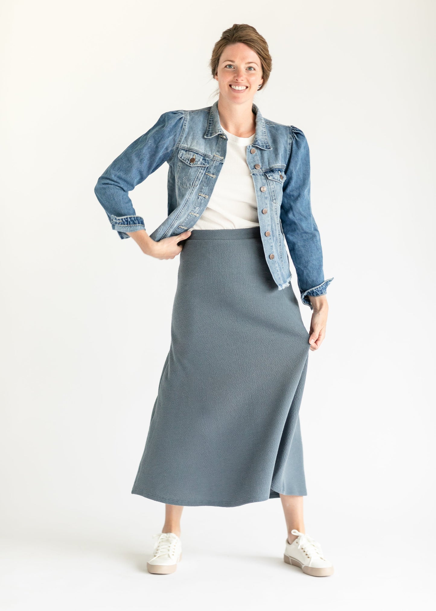 Rae A-line Knit Maxi Skirt - FINAL SALE