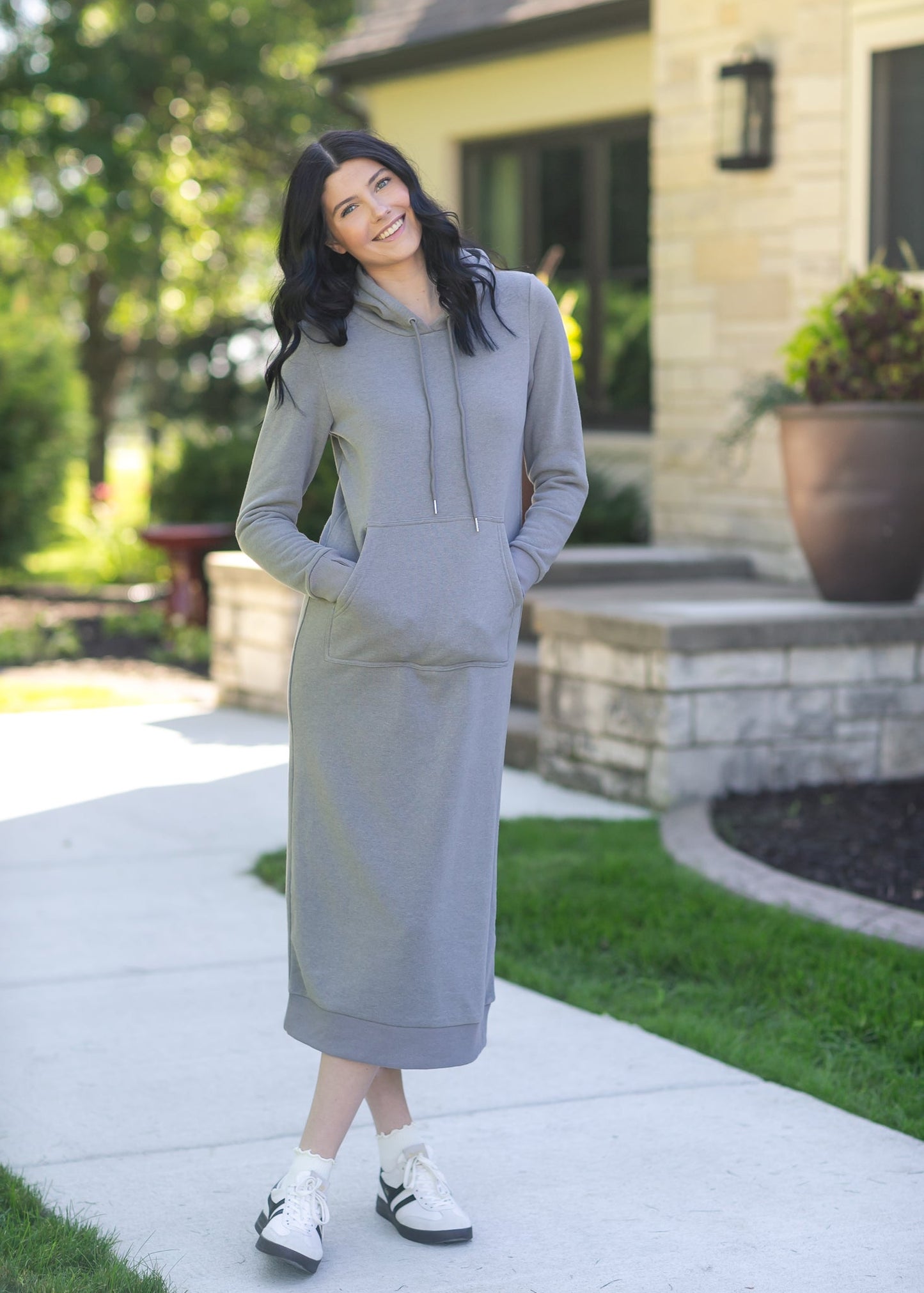 Rae Hoodie Sweatshirt Dress - FINAL SALE
