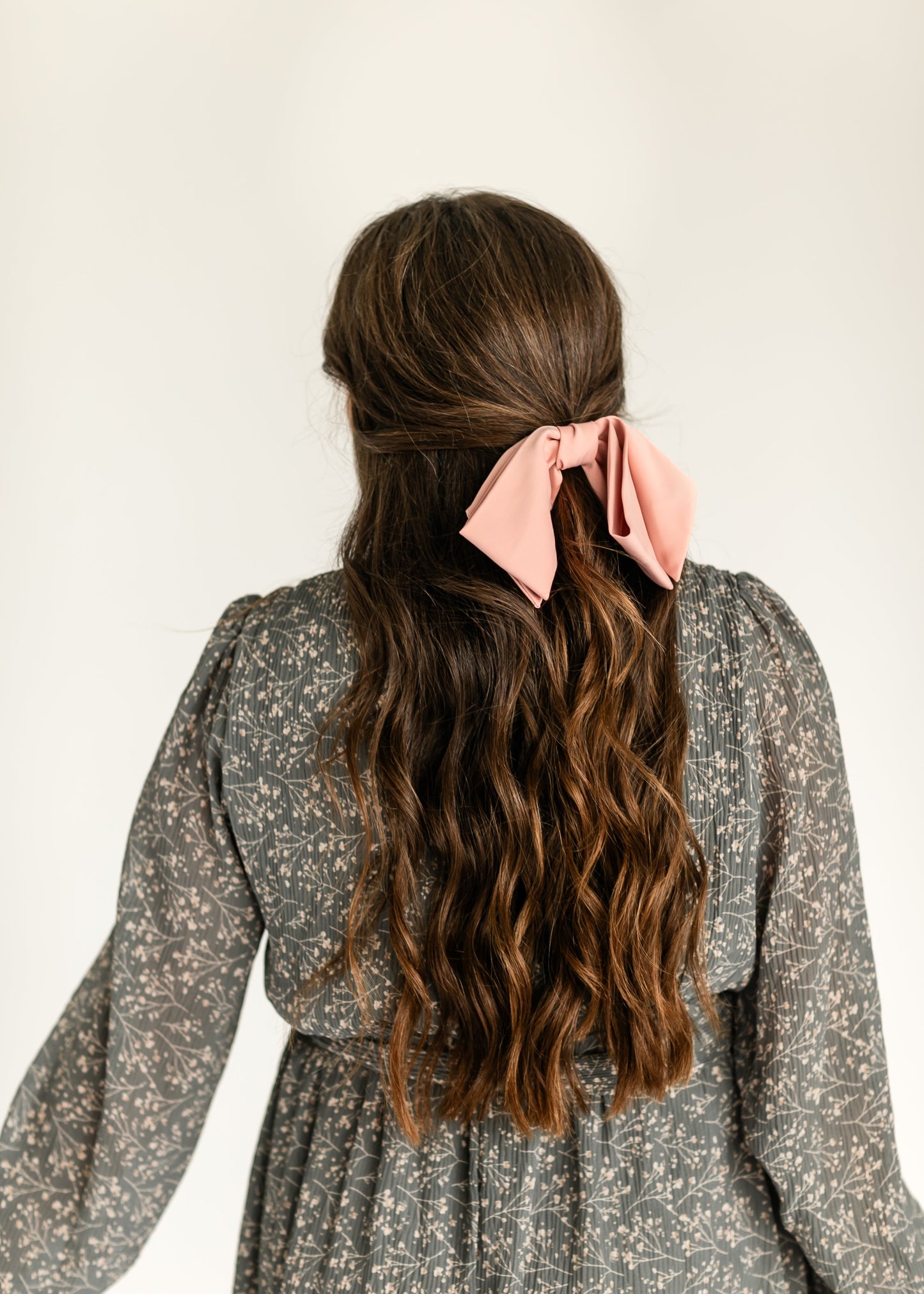 Recycled Fabric Bow Hair Clip