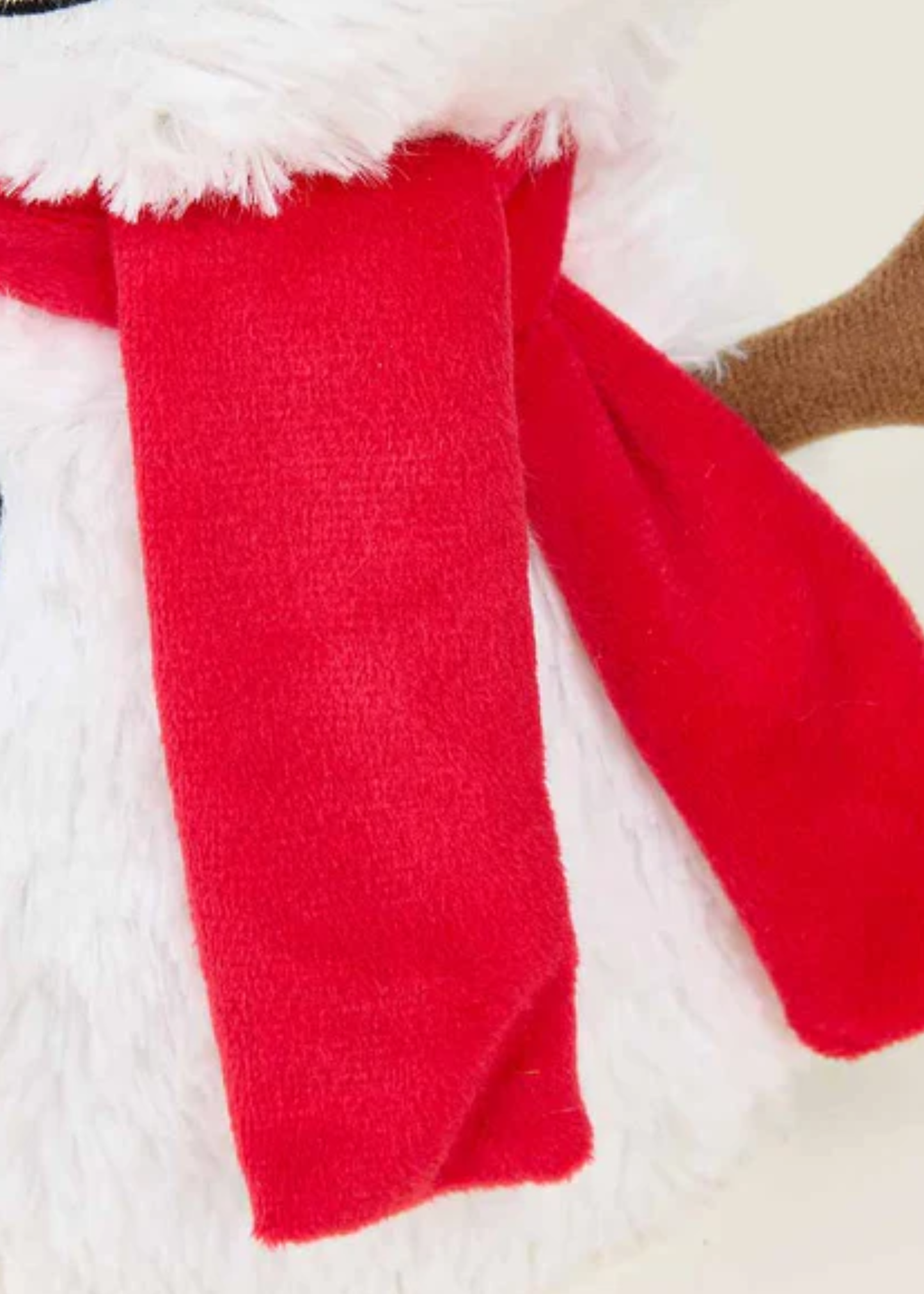 Red Scarf Snowman Warmies