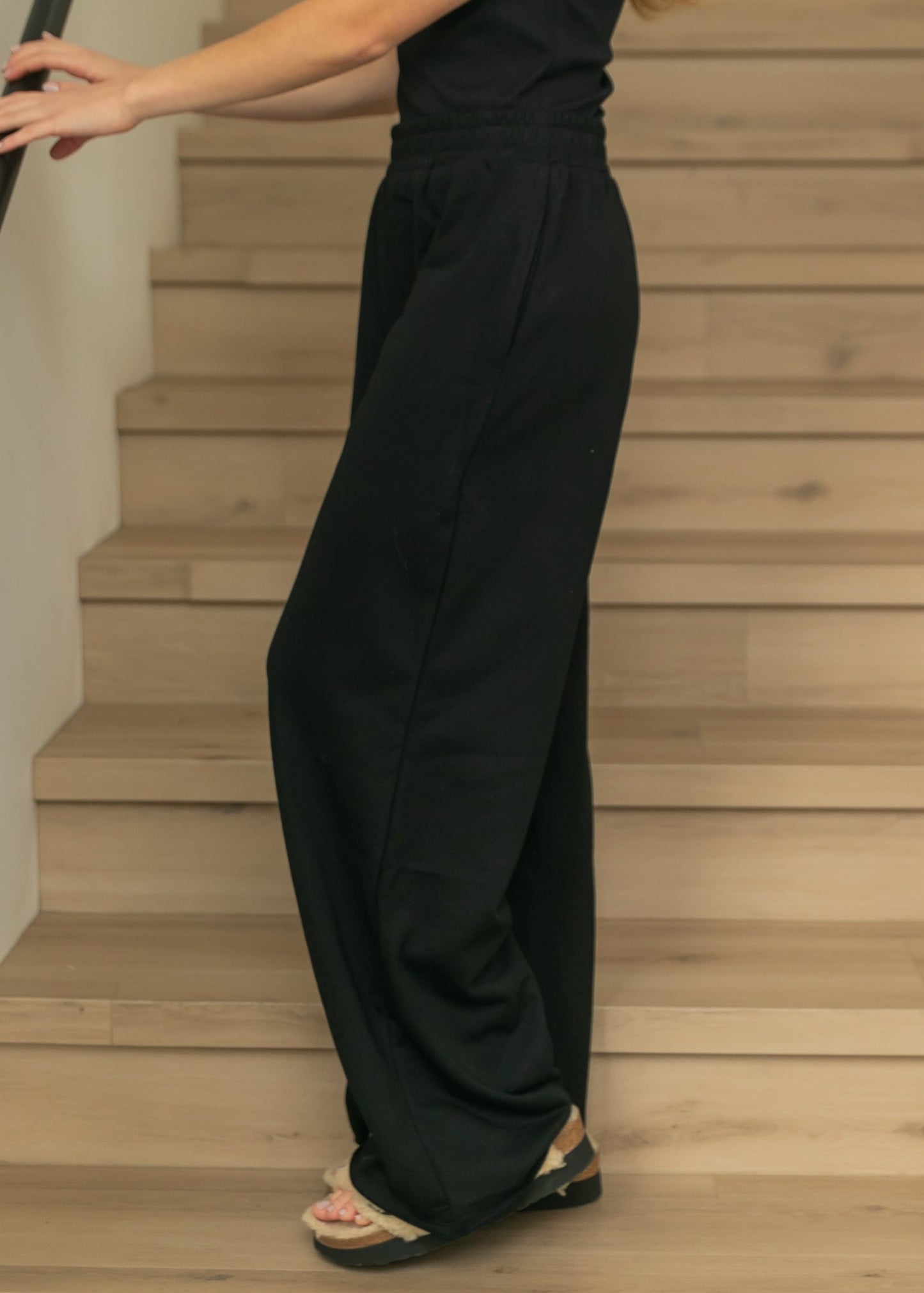 Relaxed Wide Leg Sweatpants - FINAL SALE