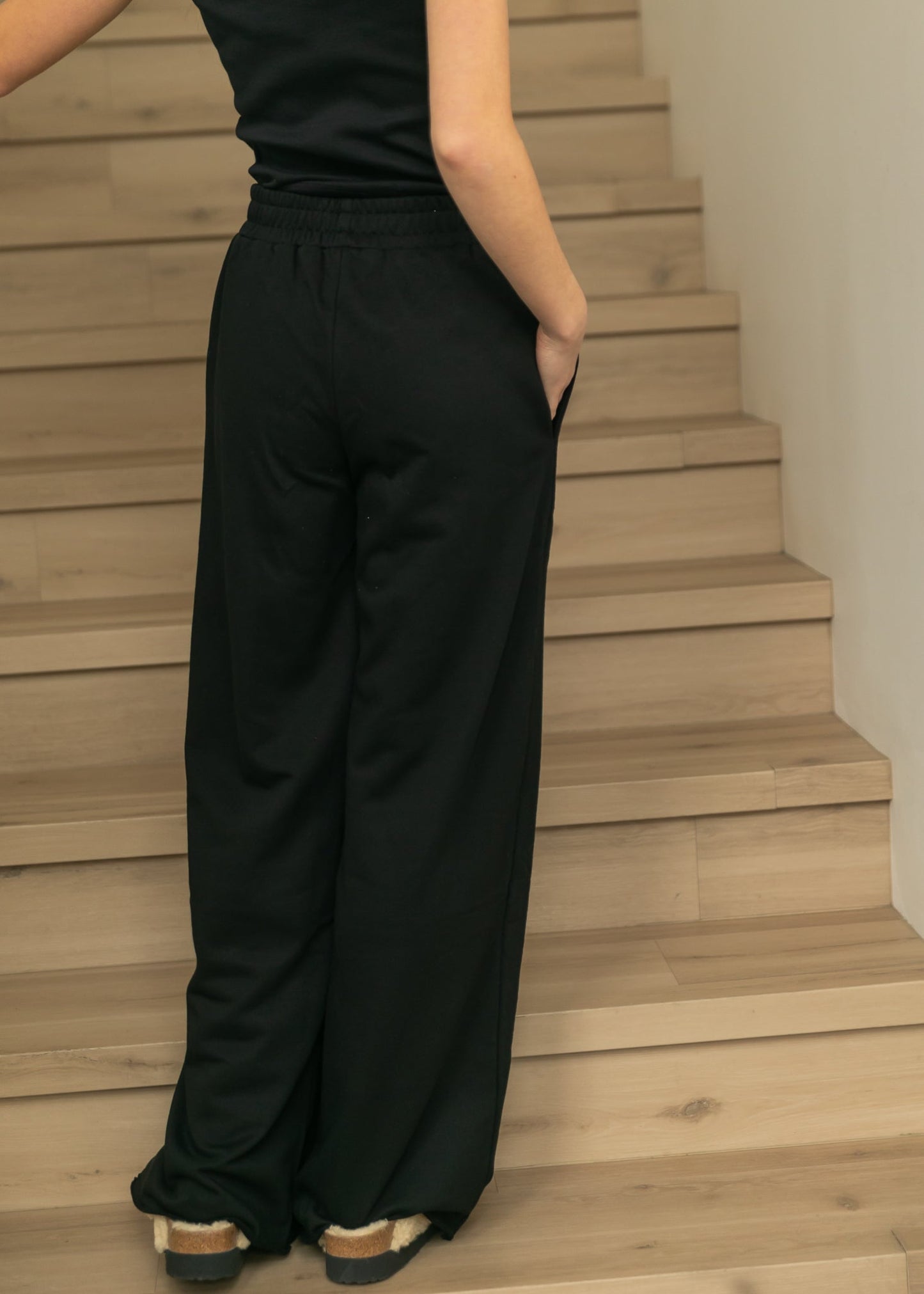 Relaxed Wide Leg Sweatpants - FINAL SALE