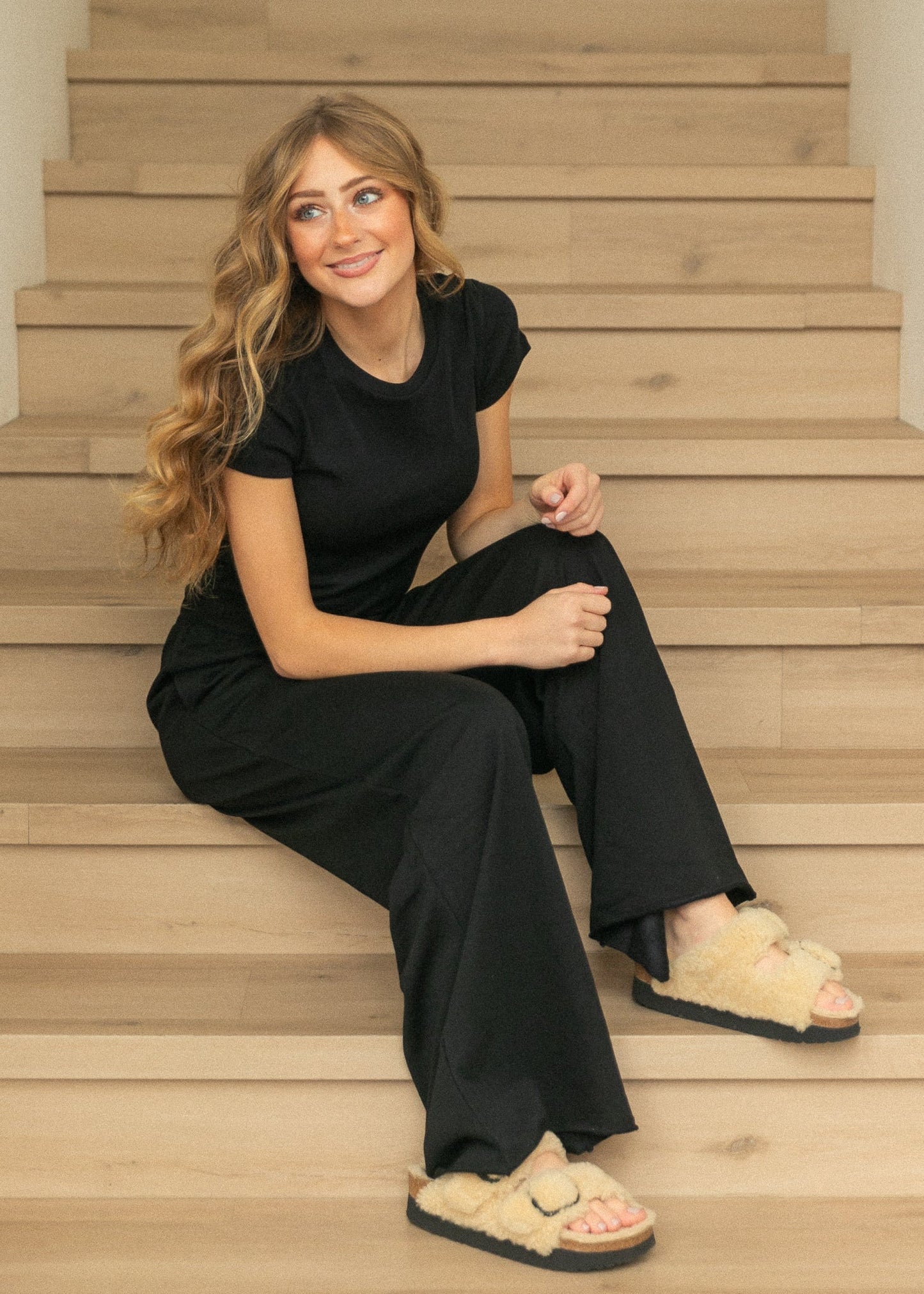 Relaxed Wide Leg Sweatpants - FINAL SALE