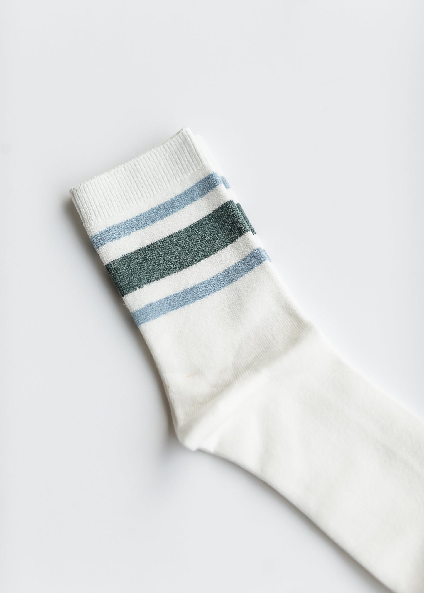 Retro Stripe Style Crew Socks - FINAL SALE