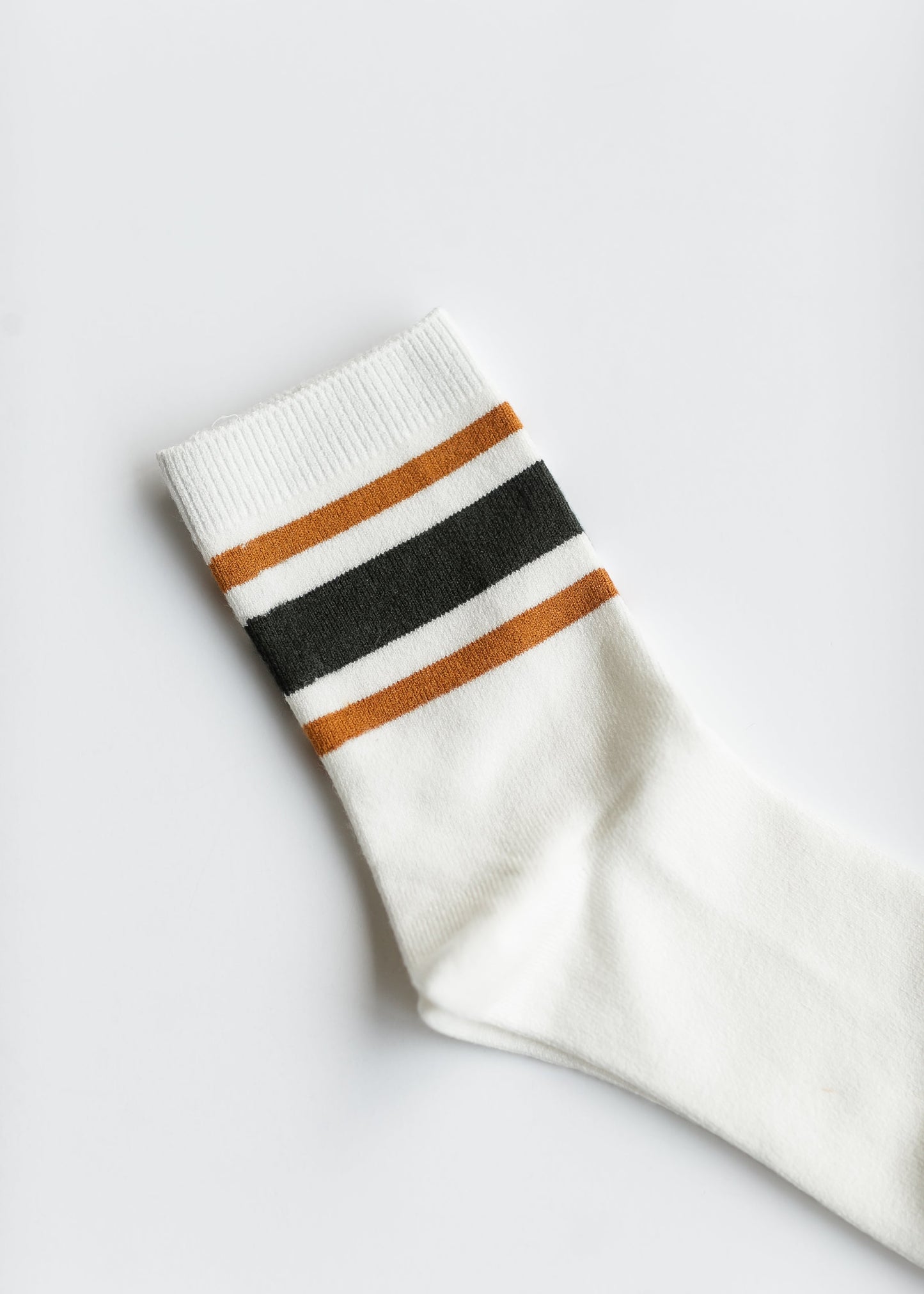 Retro Stripe Style Crew Socks - FINAL SALE