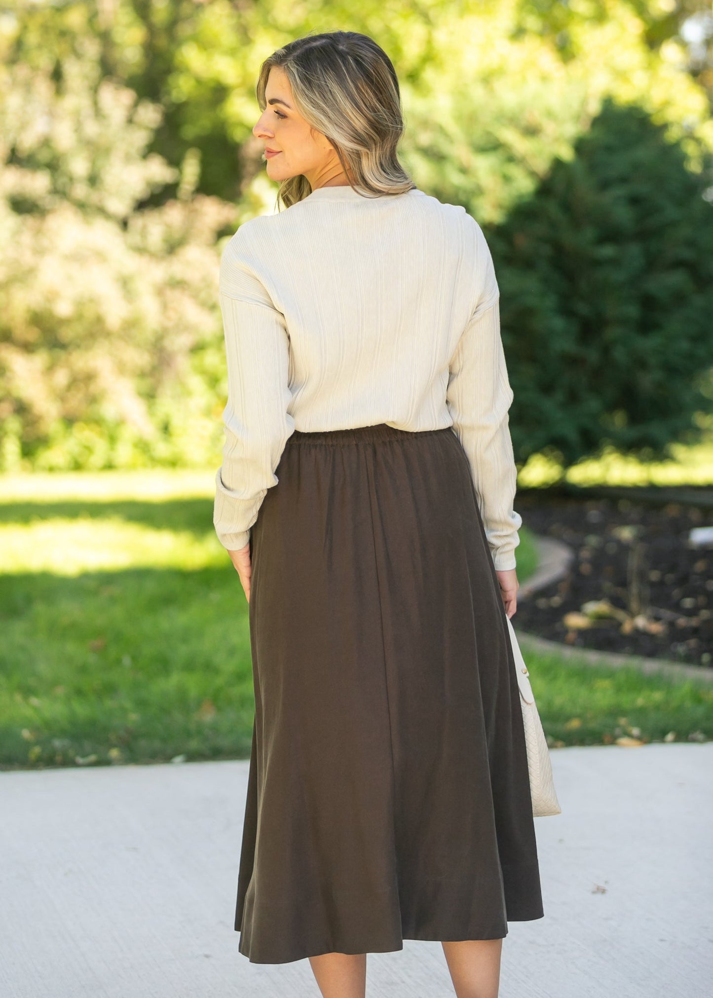Ribbed Long Sleeve Sweater