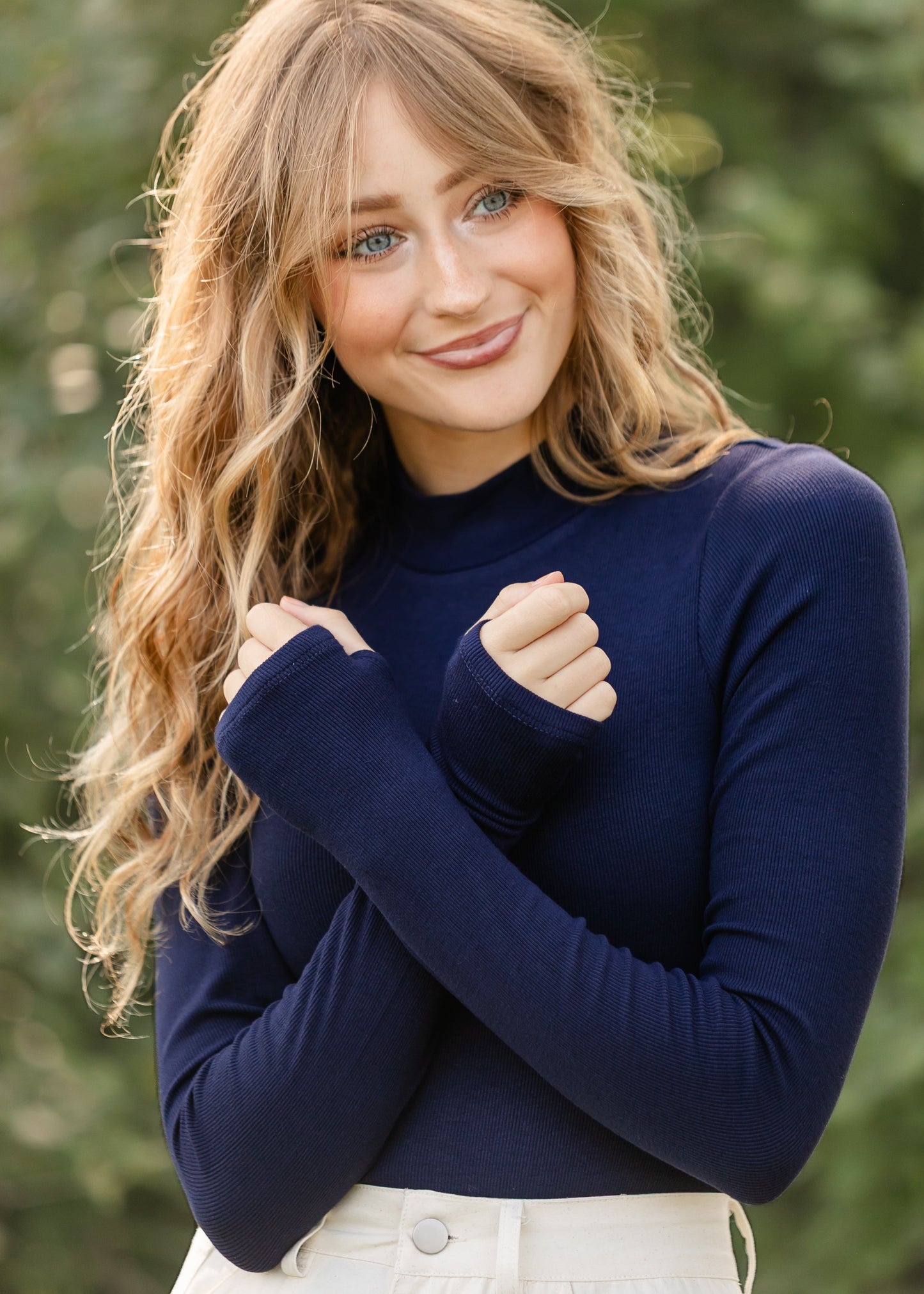 Ronan Mock Neck Top - FINAL SALE