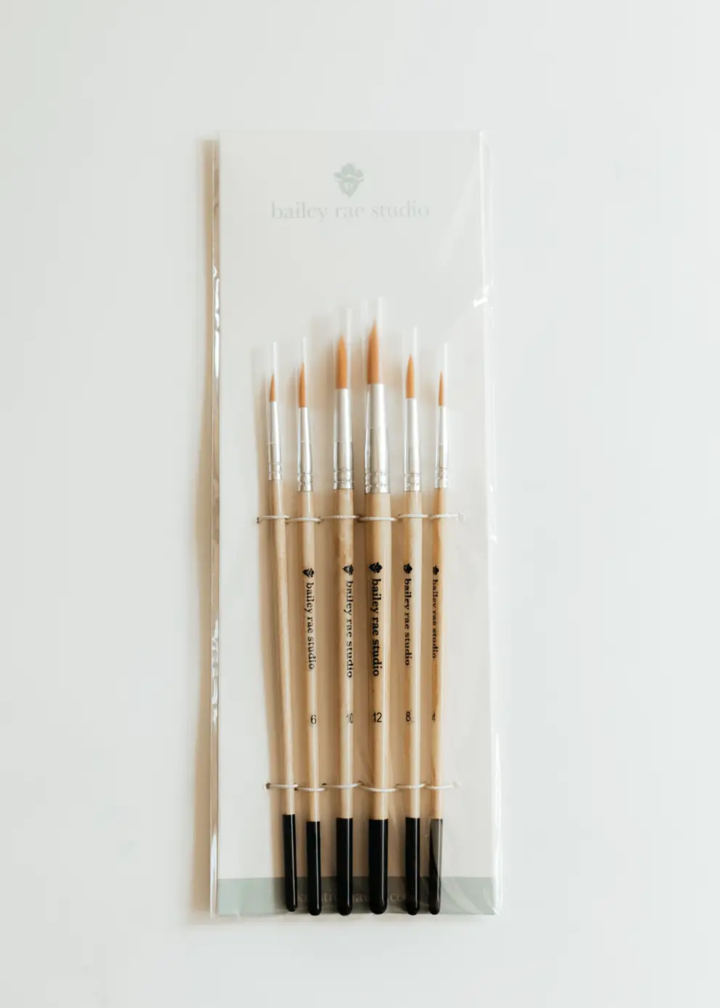Round Tip Watercolor Brush Set