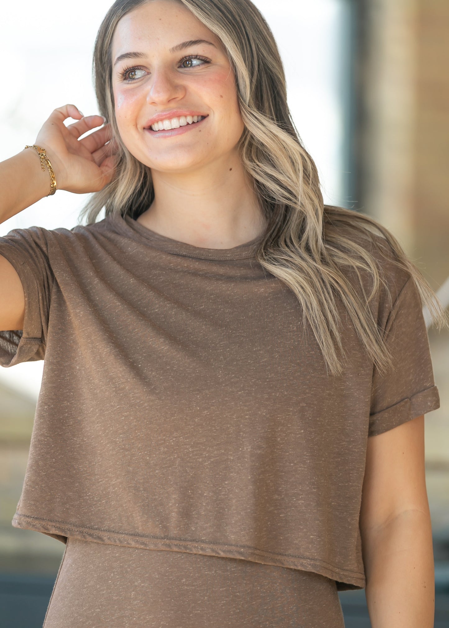 Sadie & Sage® Sand Toys Cropped Tee & Tank Maxi Dress