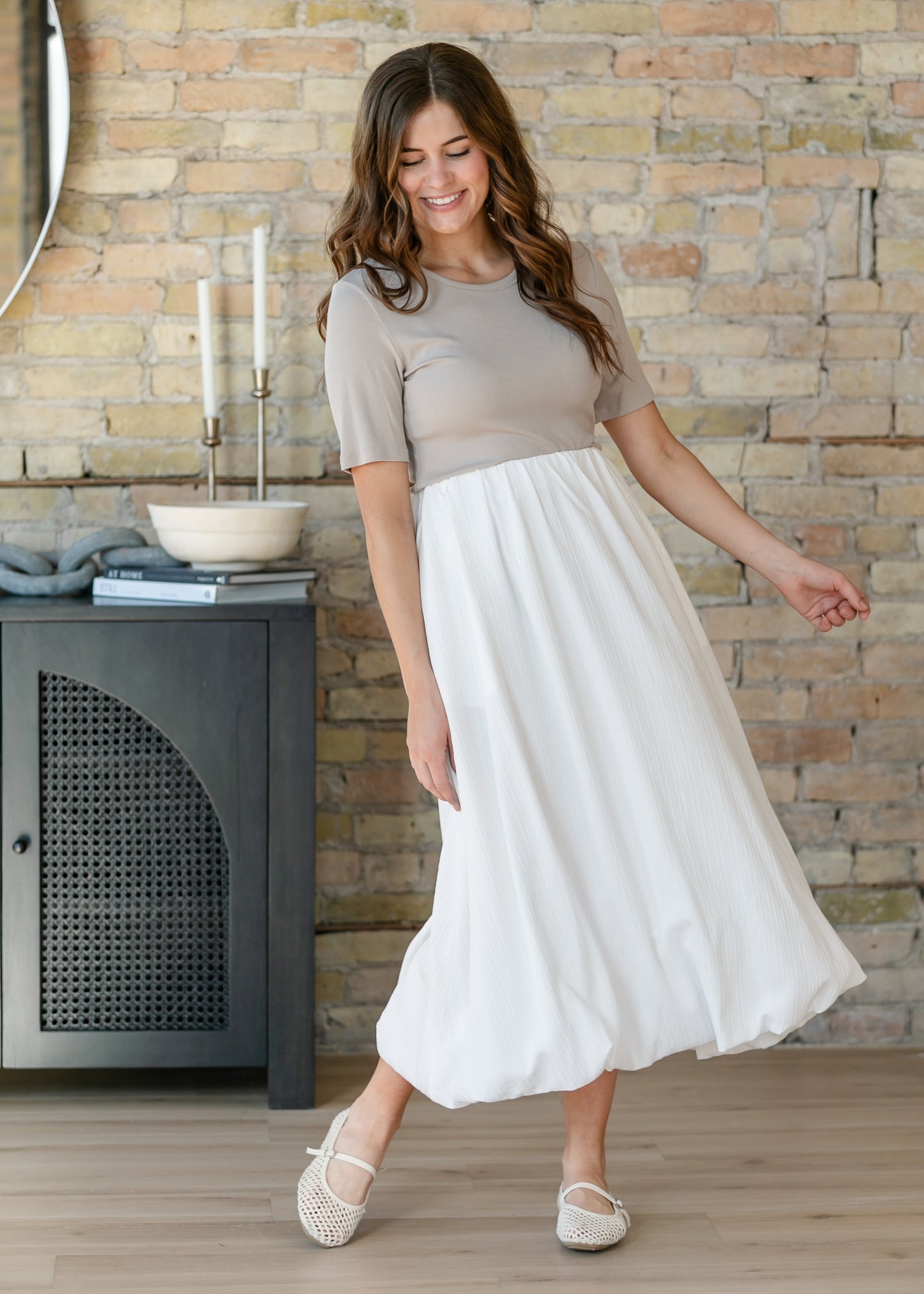 SAGE THE LABEL® Deja Vu Bubble Maxi Skirt